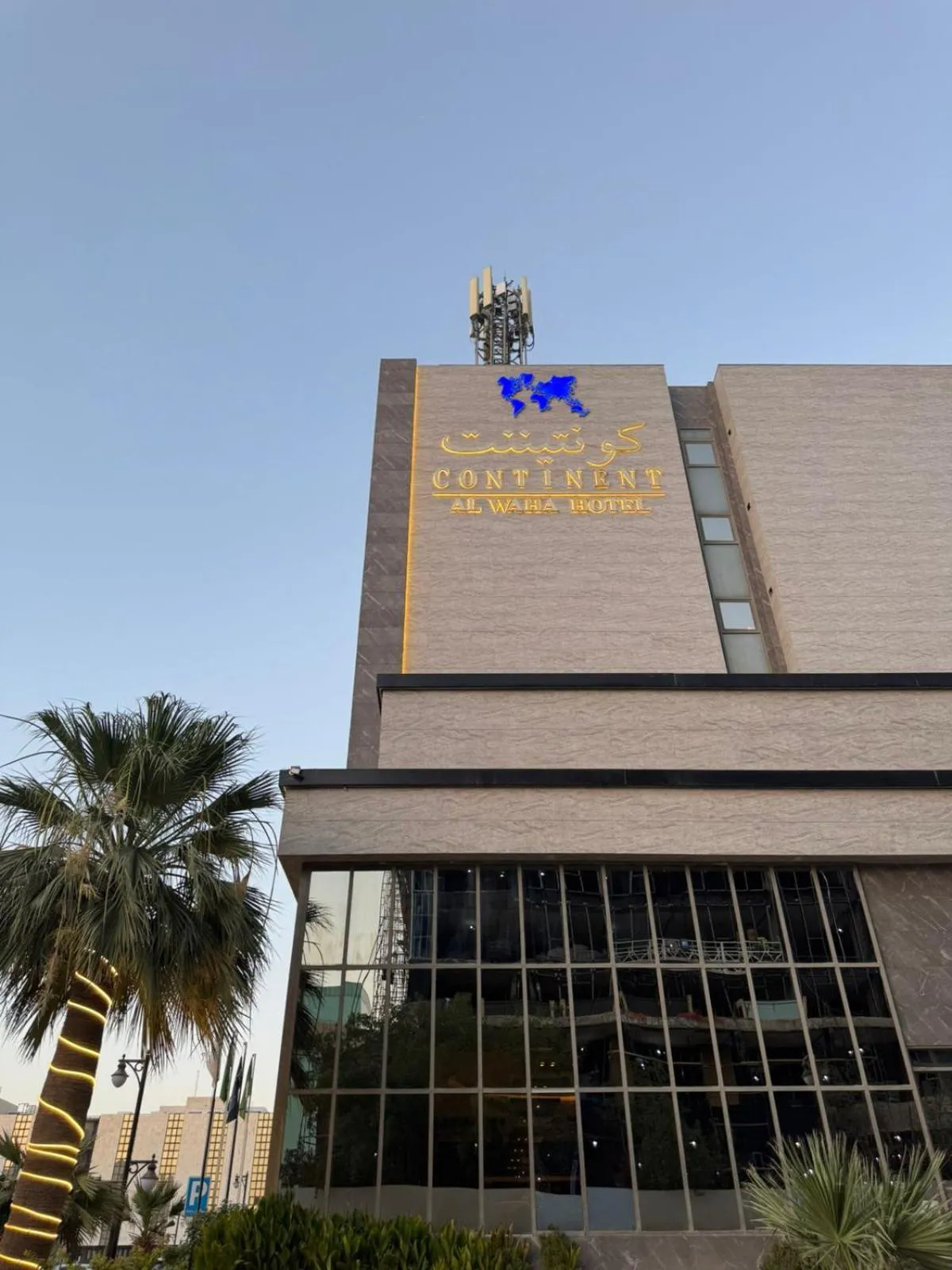 Property building in Continent Al Waha Hotel Riyad