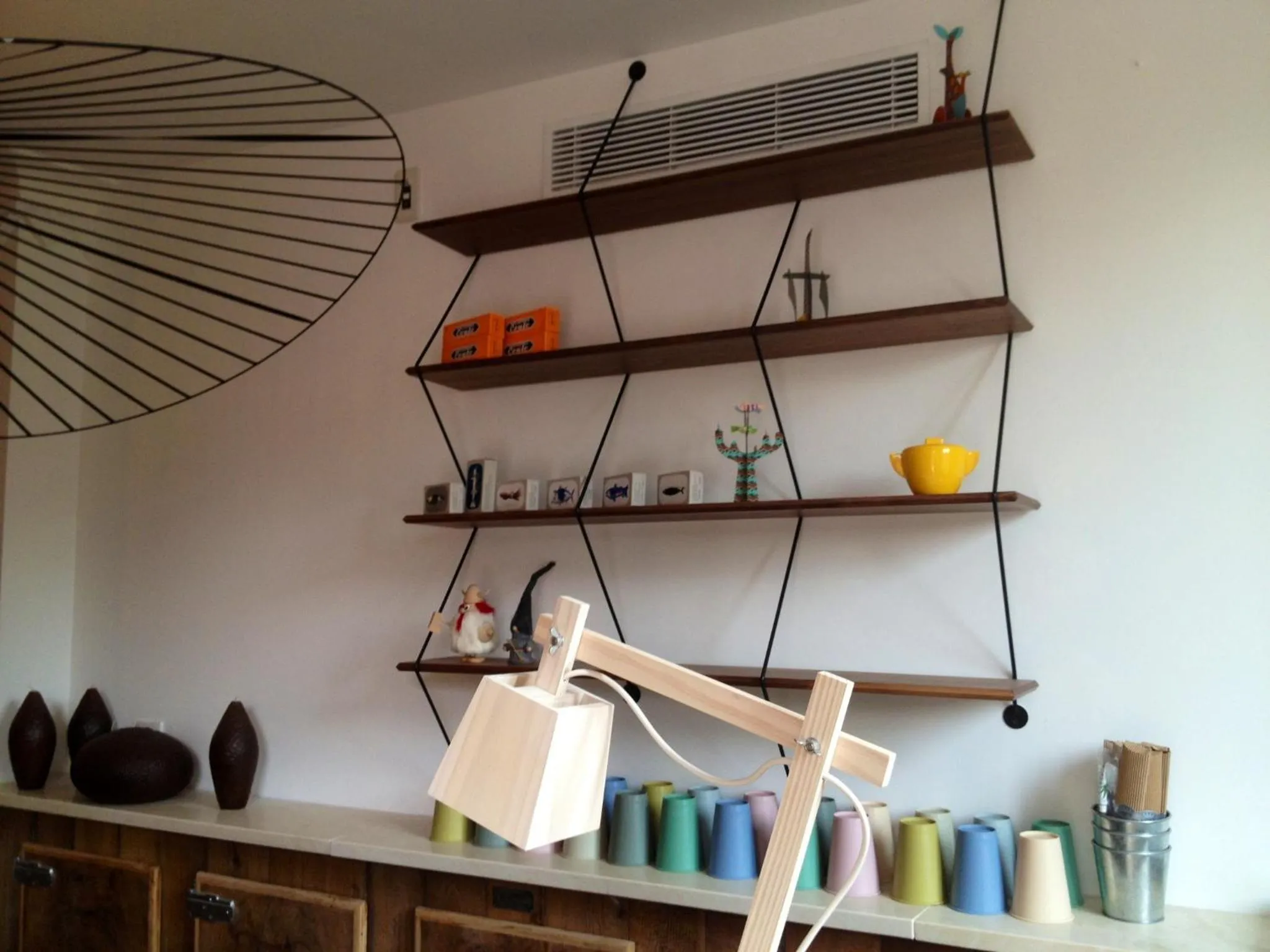 Decorative detail in Hôtel de la Pinède