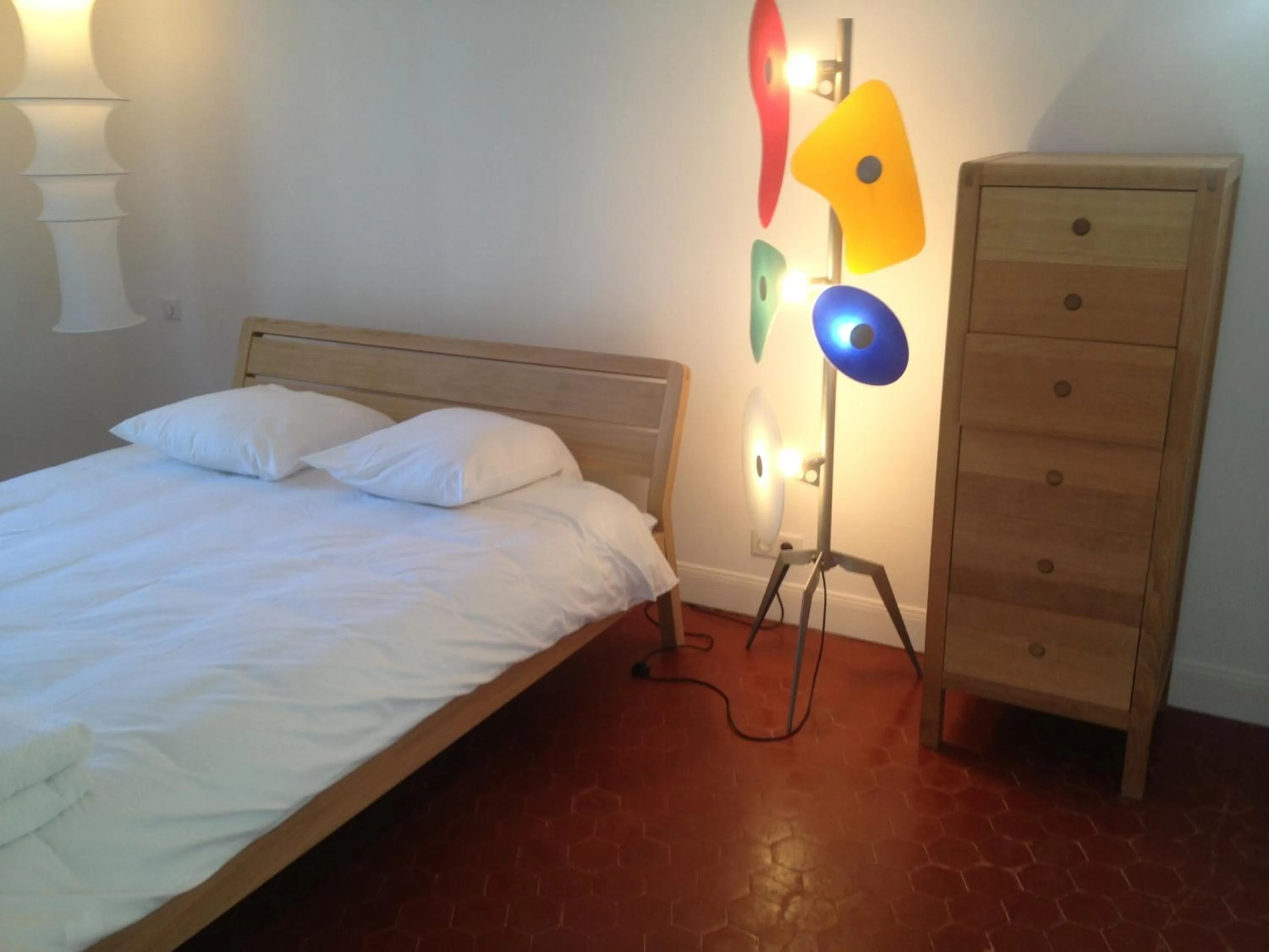 Decorative detail, Bed in Hôtel de la Pinède