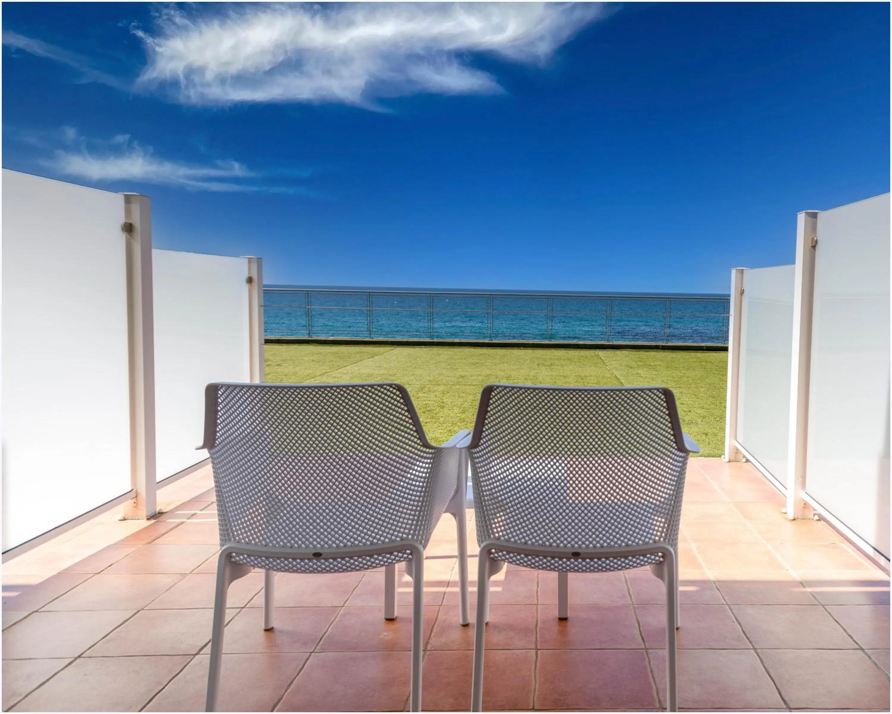 Balcony/Terrace in Hôtel Cala di Sole