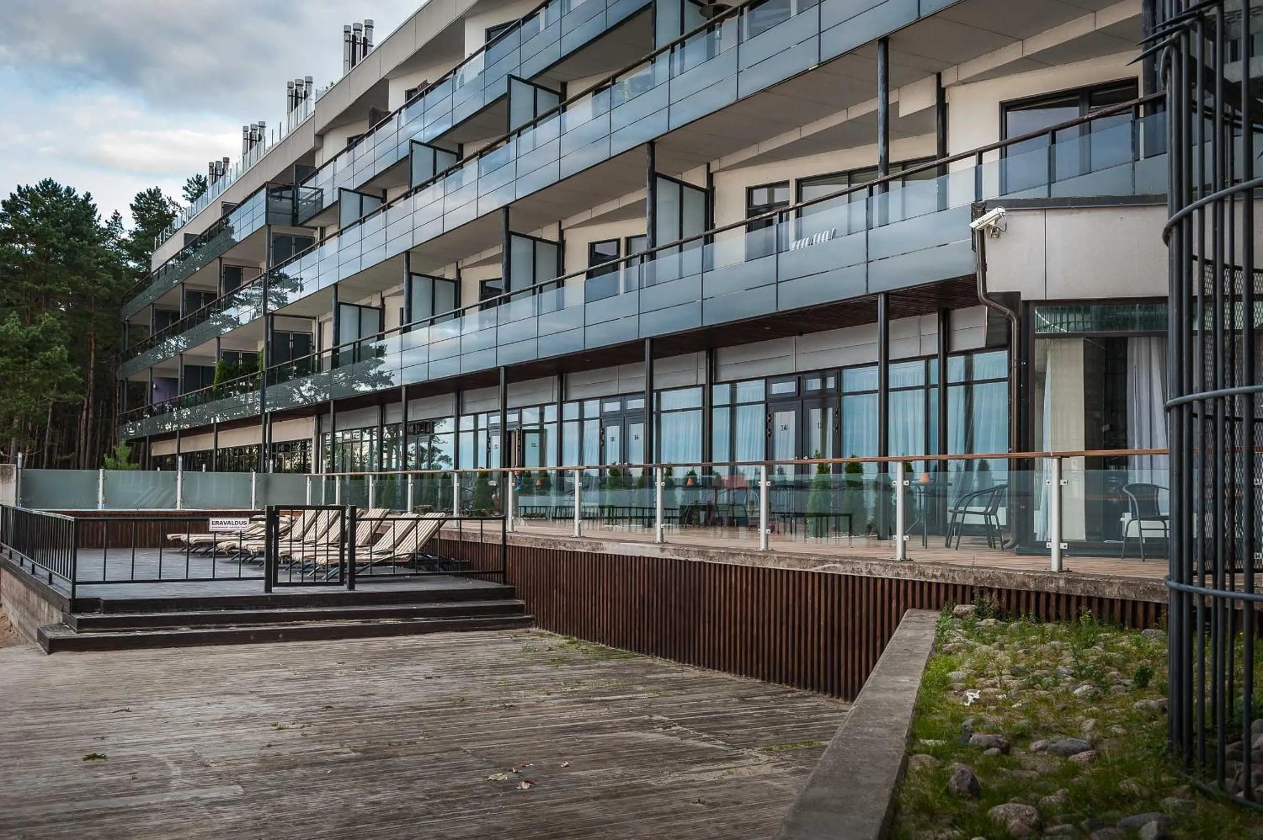 Property building in Pirita Beach Apartments & SPA