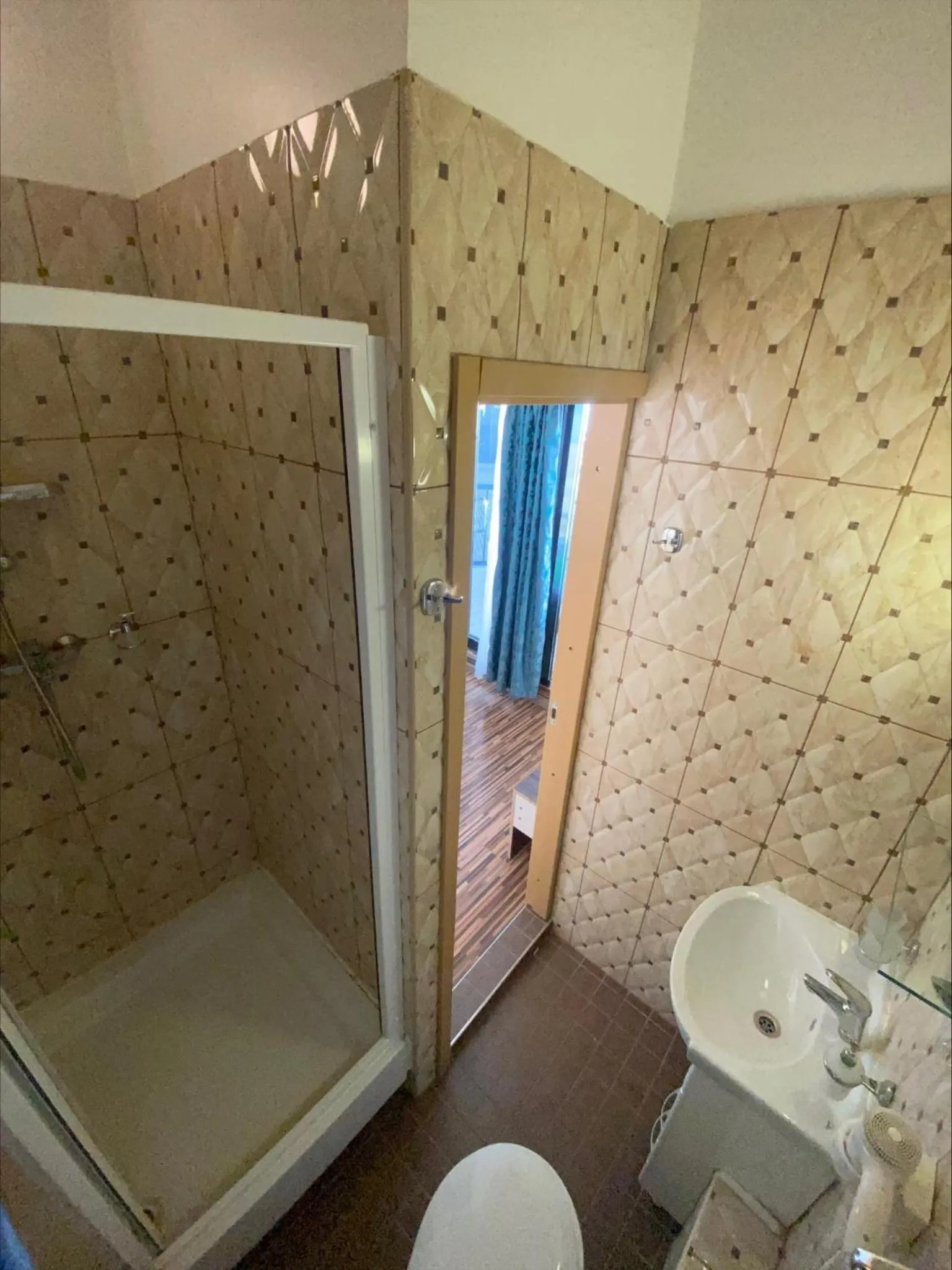 Shower in Pirita Beach Apartments & SPA