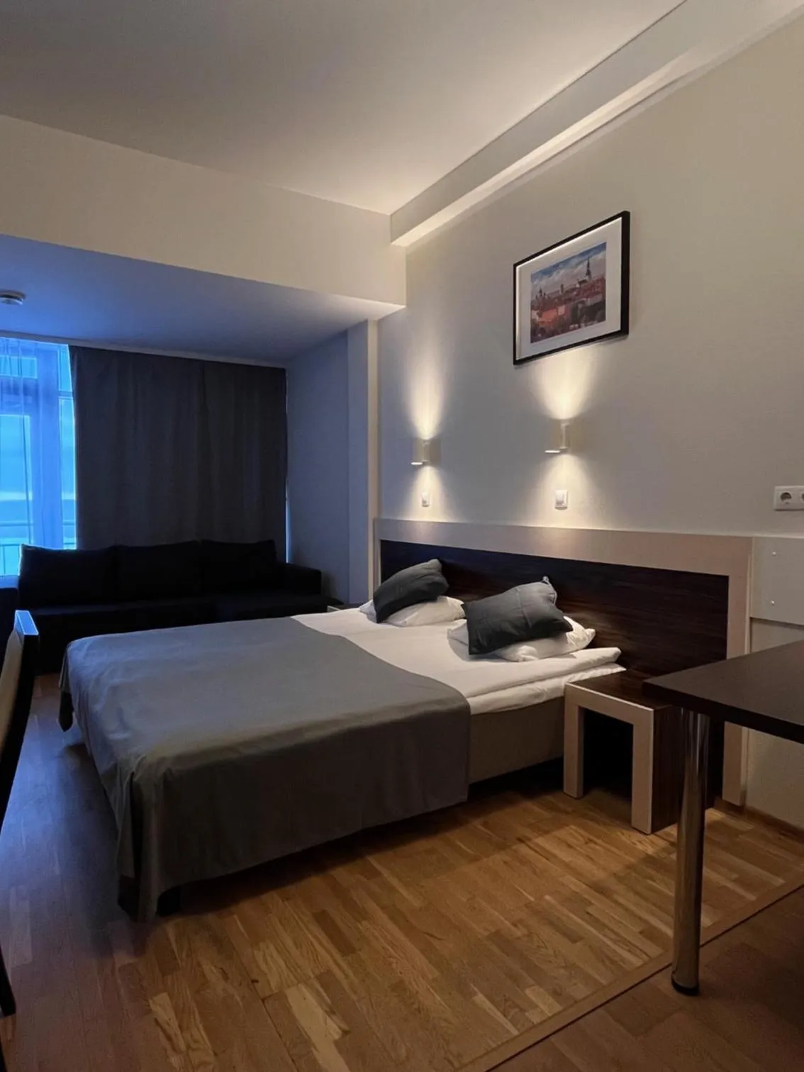 Bed in Pirita Beach Apartments & SPA