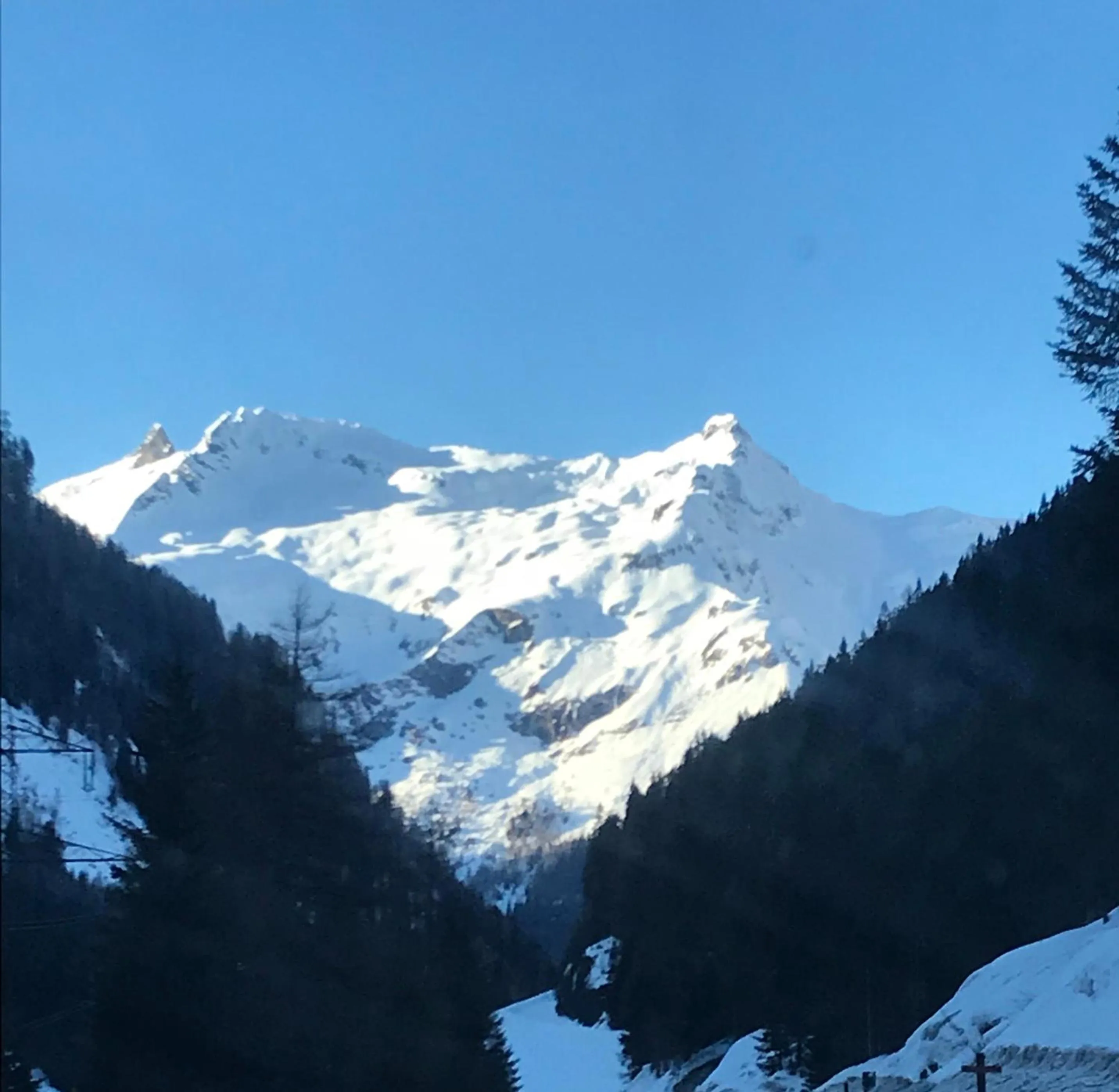 Mountain view in Hotel Gasthof Schweizerhaus