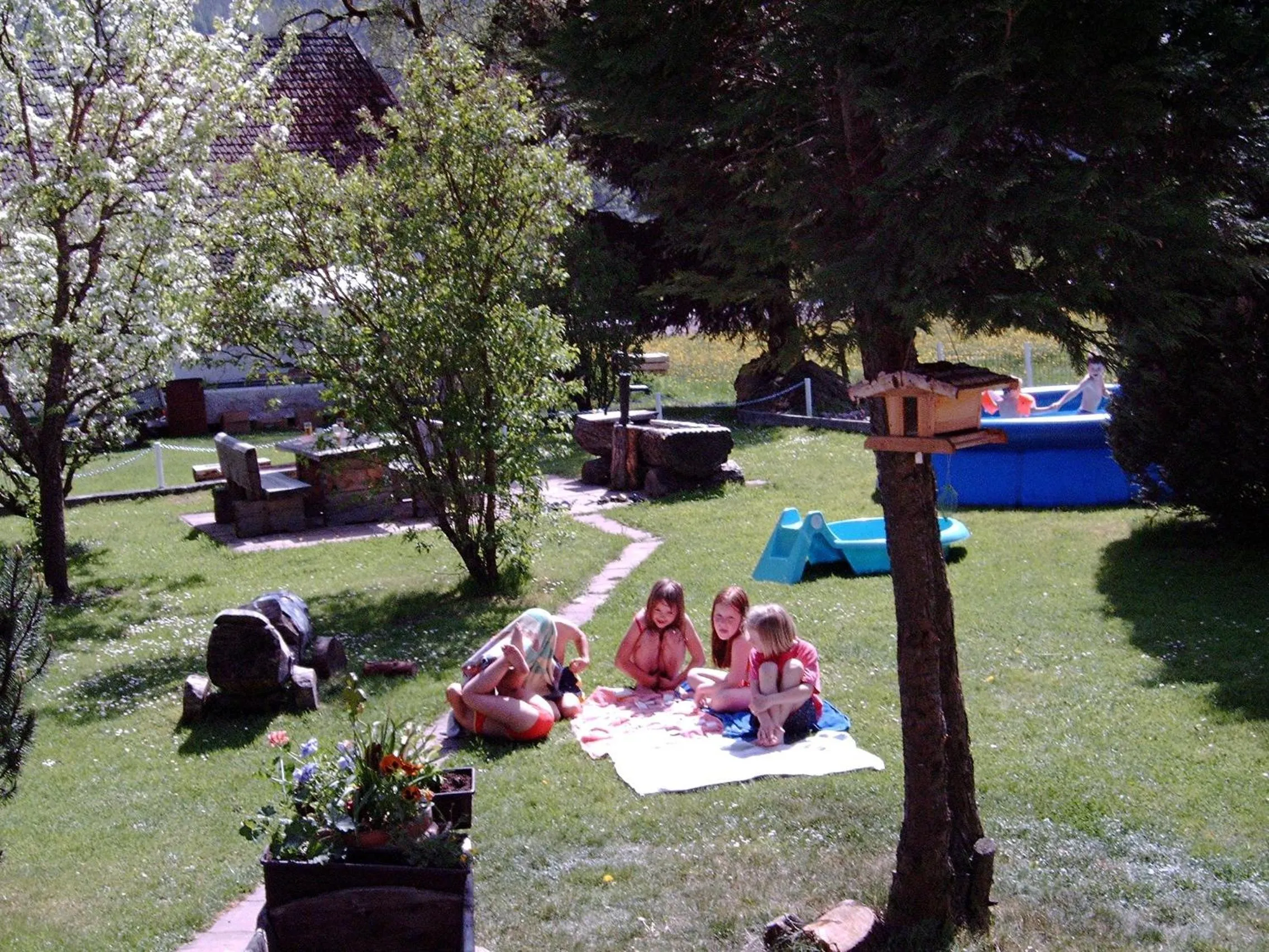 Children play ground in Hotel Gasthof Schweizerhaus