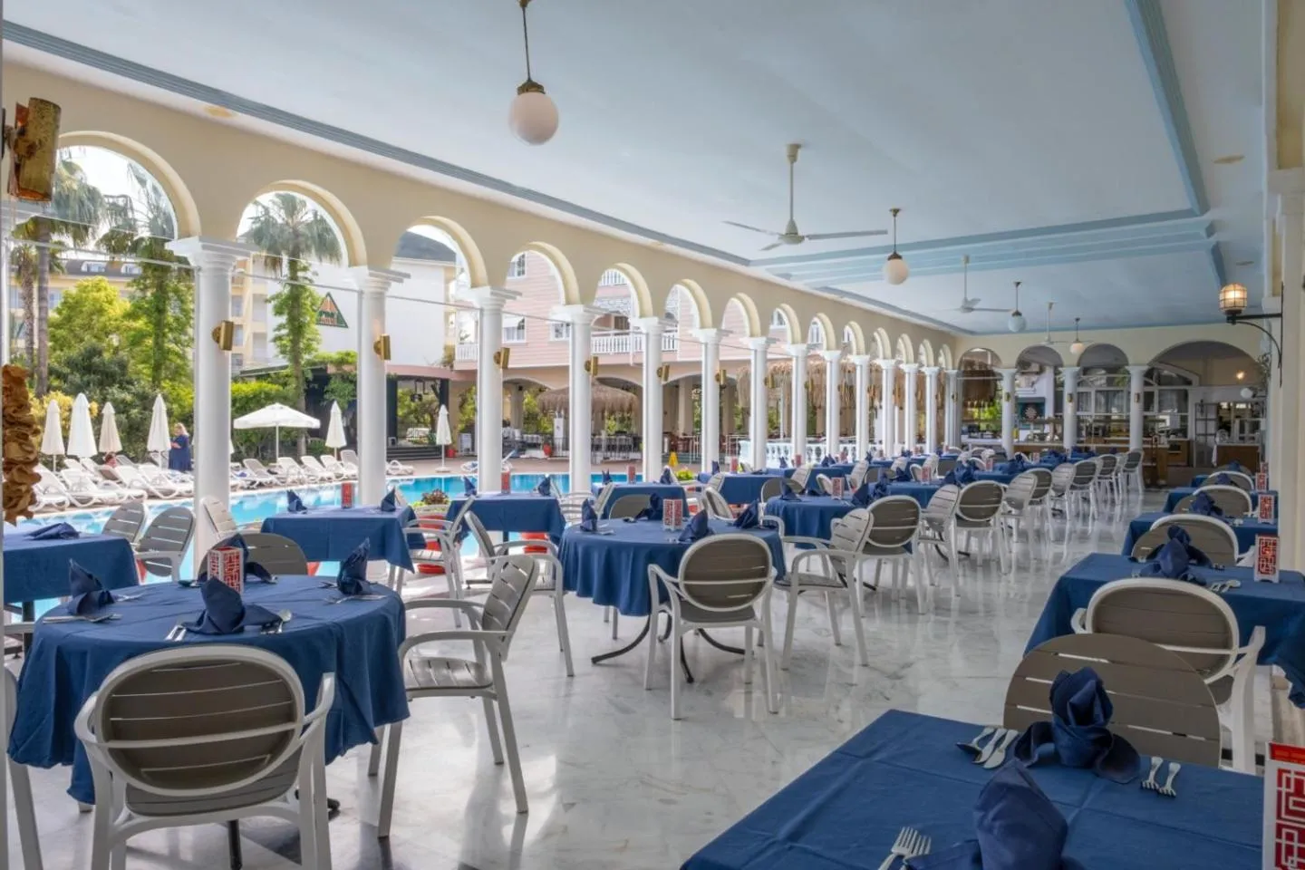 Restaurant/places to eat in Pashas Princess by Werde Hotels - Adult Only