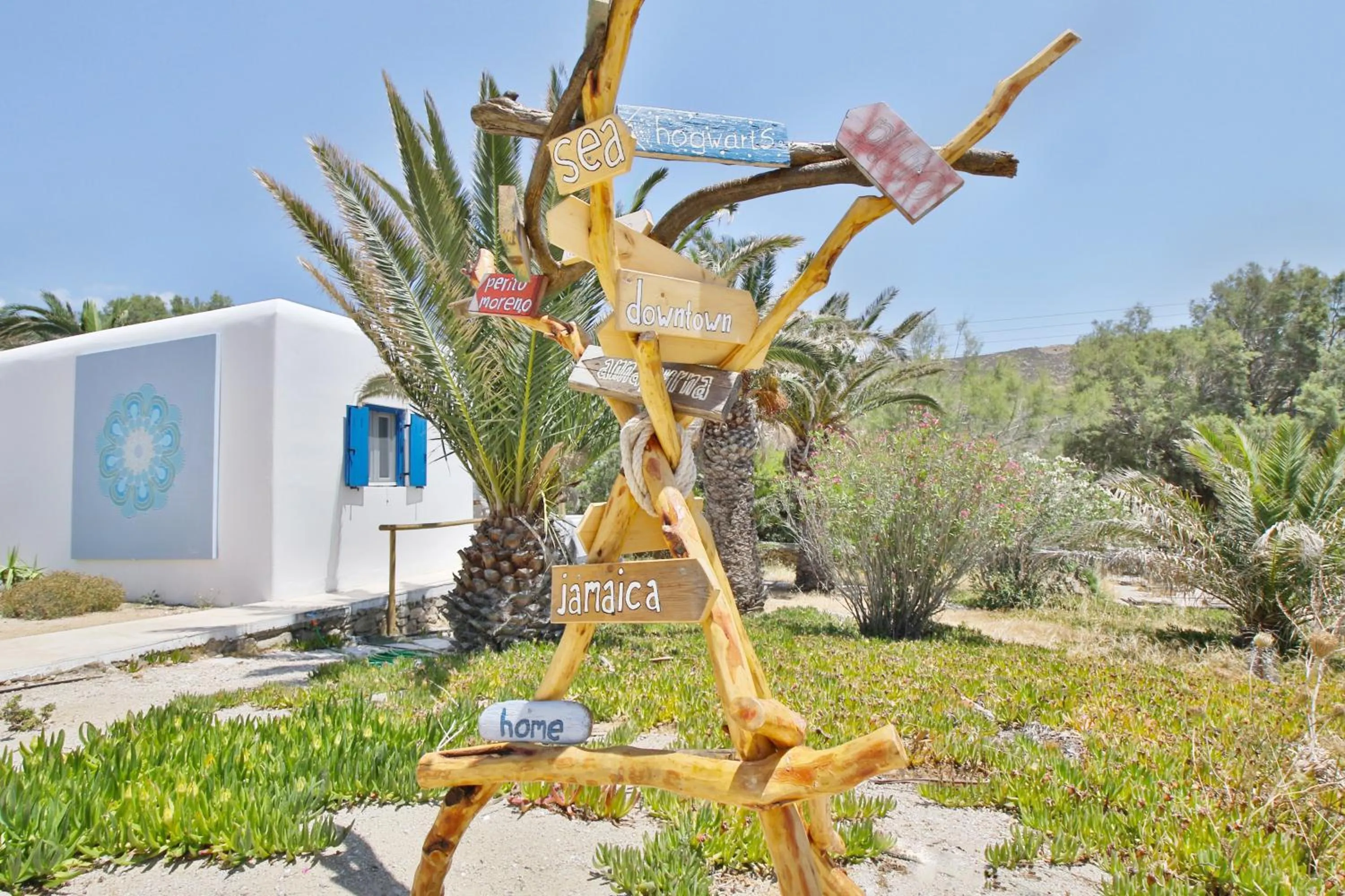 Garden in Baba Houlakia