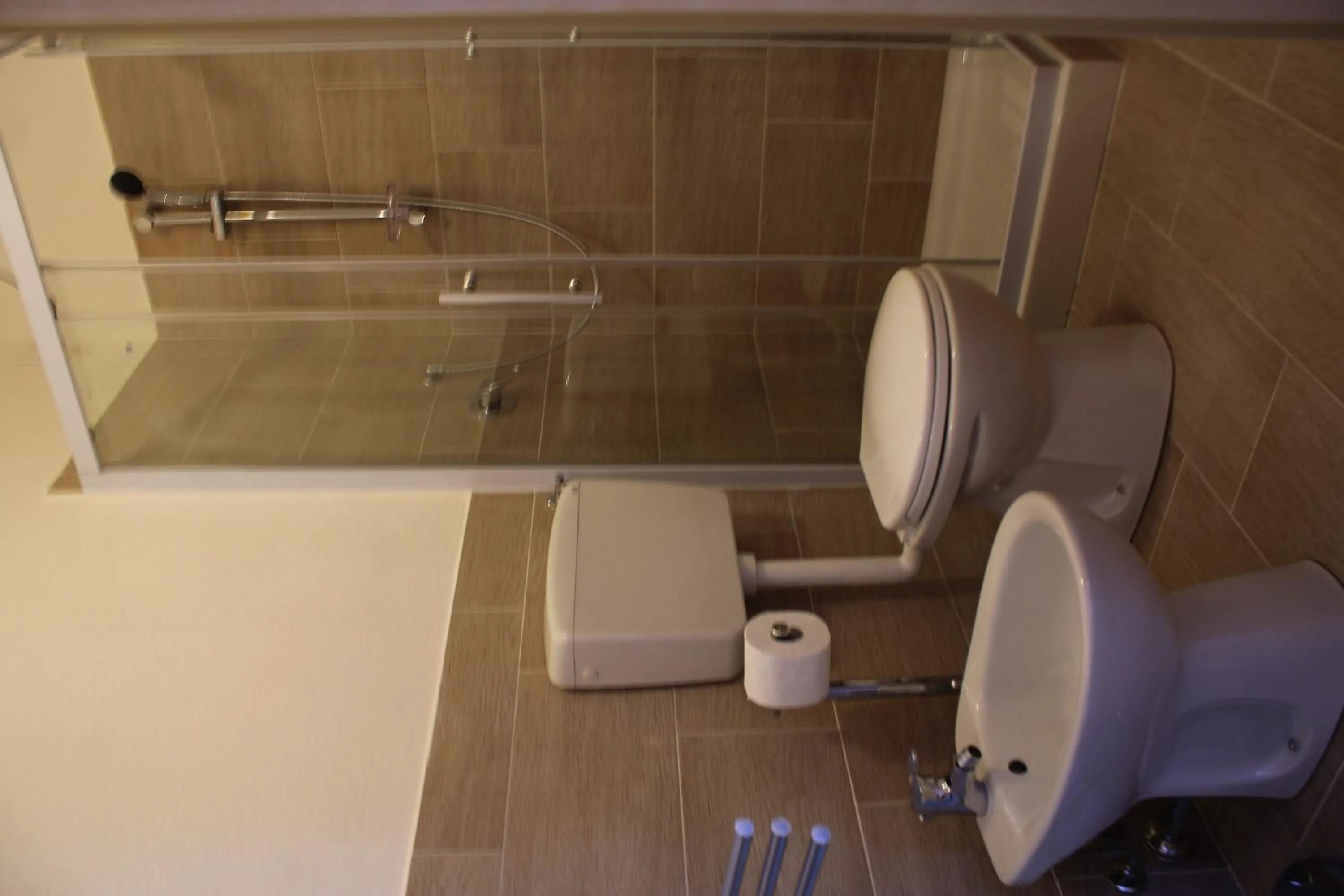 Bathroom in B&B La Cantoniera