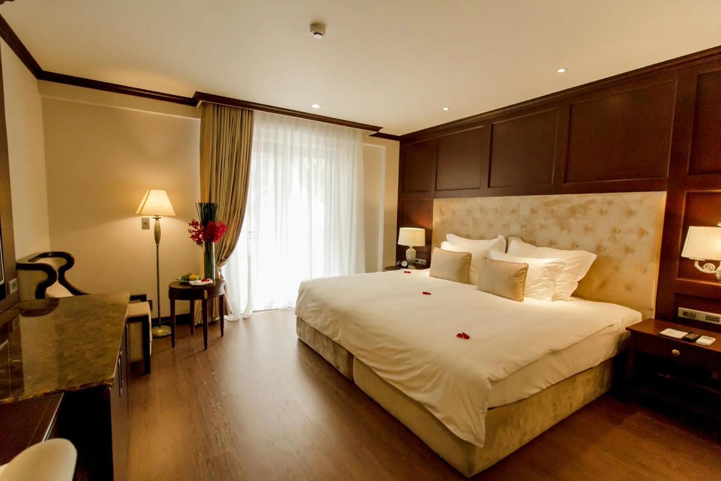 Photo of the whole room, Bed in The Scarlett Boutique Hotel