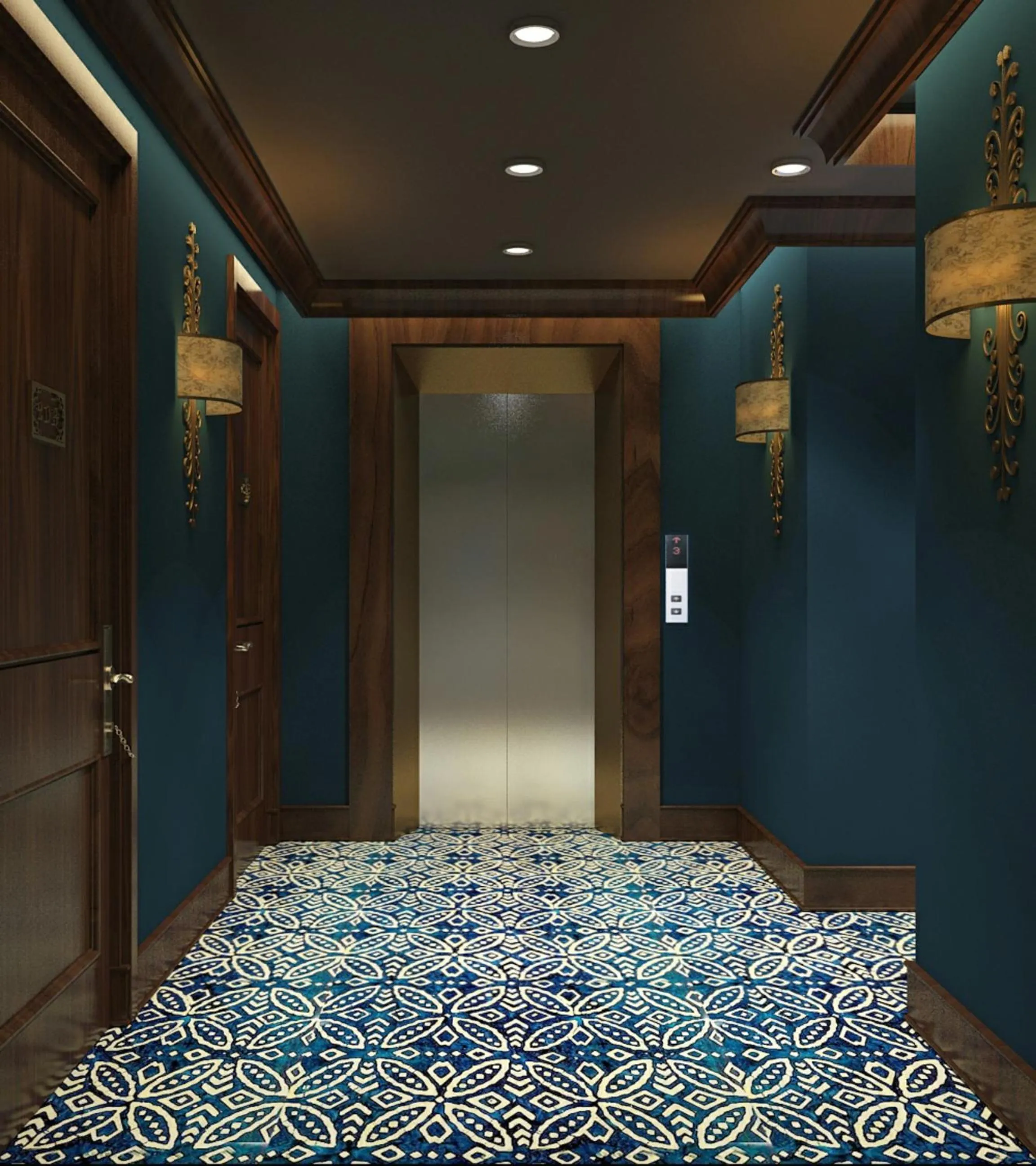 Area and facilities in The Scarlett Boutique Hotel