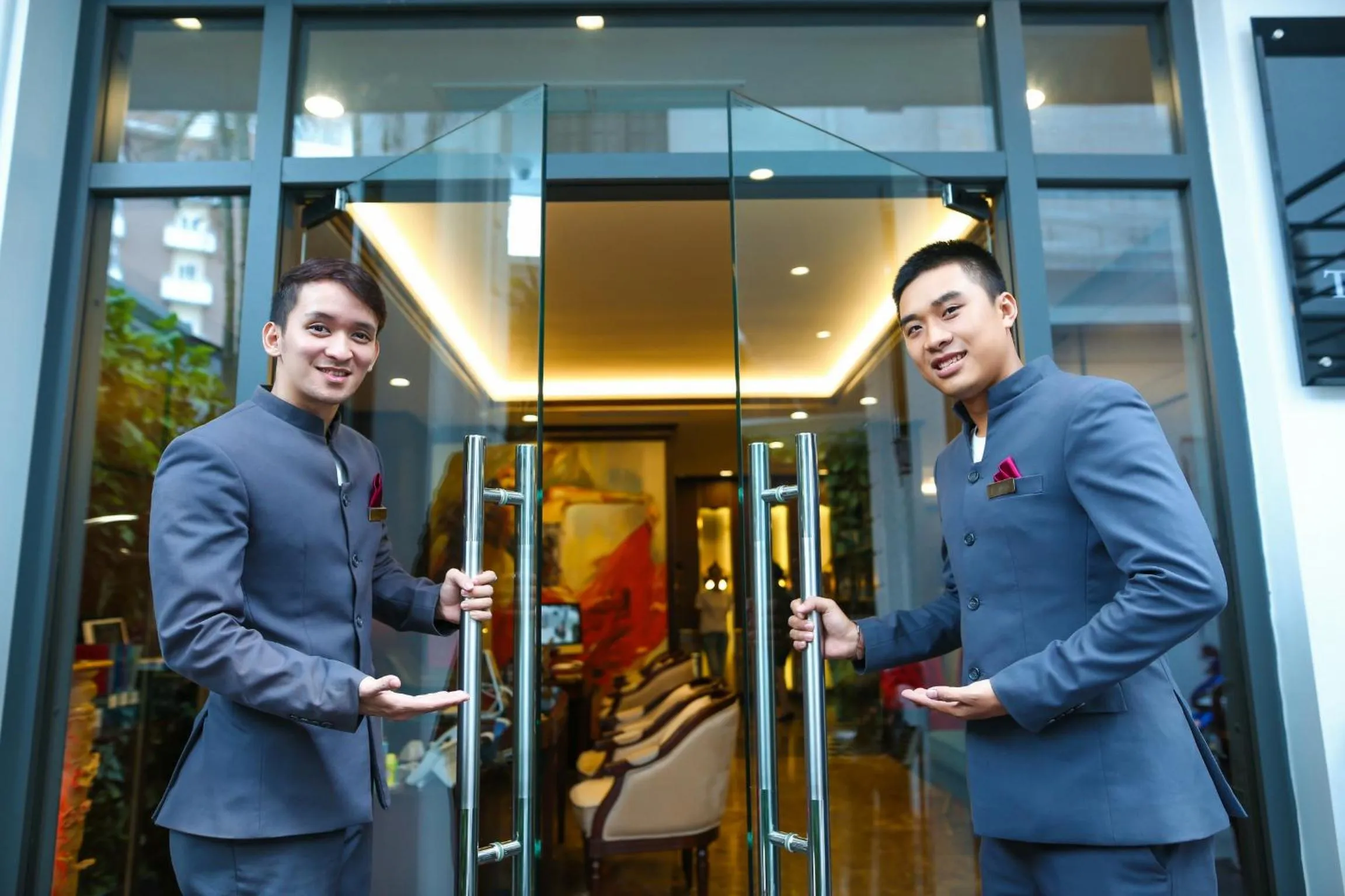 Staff in The Scarlett Boutique Hotel