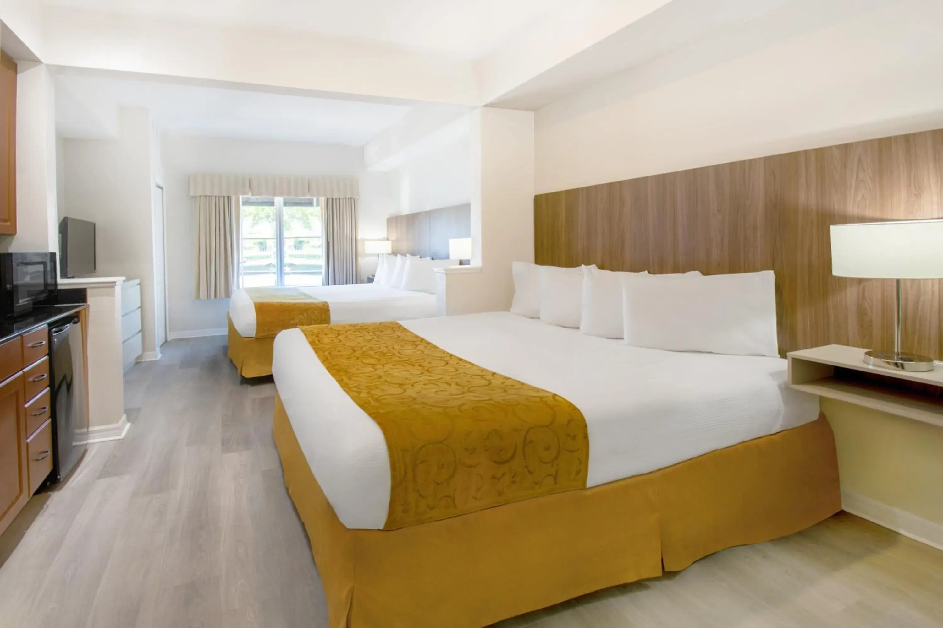 Bed in The Point Hotel & Suites Universal Bed in The Point Hotel & Suites Universal