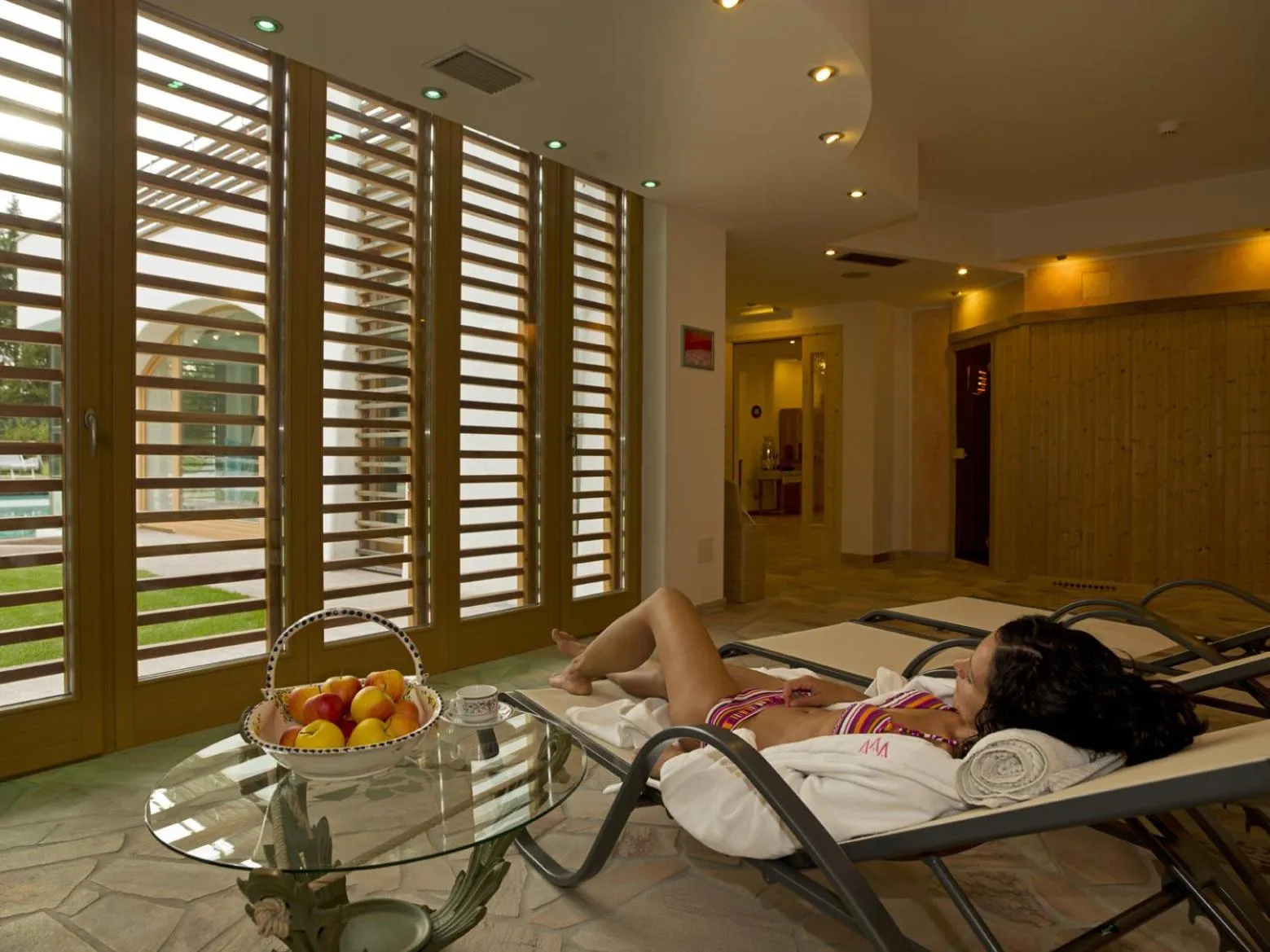 Spa and wellness centre/facilities in Castelir Suite Hotel