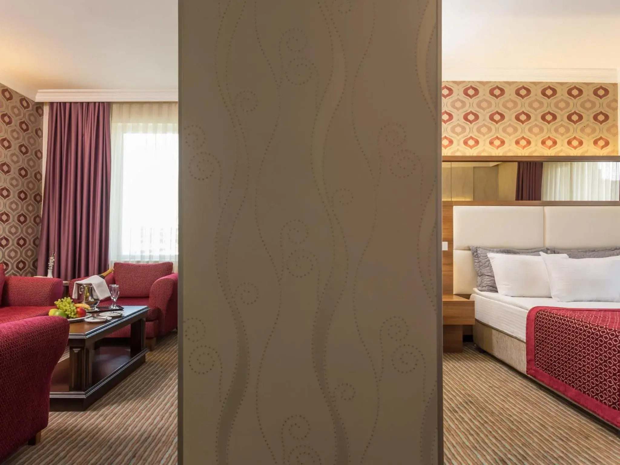 Living room, Bed in Gazi Park Hotel Living room, Bed in Gazi Park Hotel