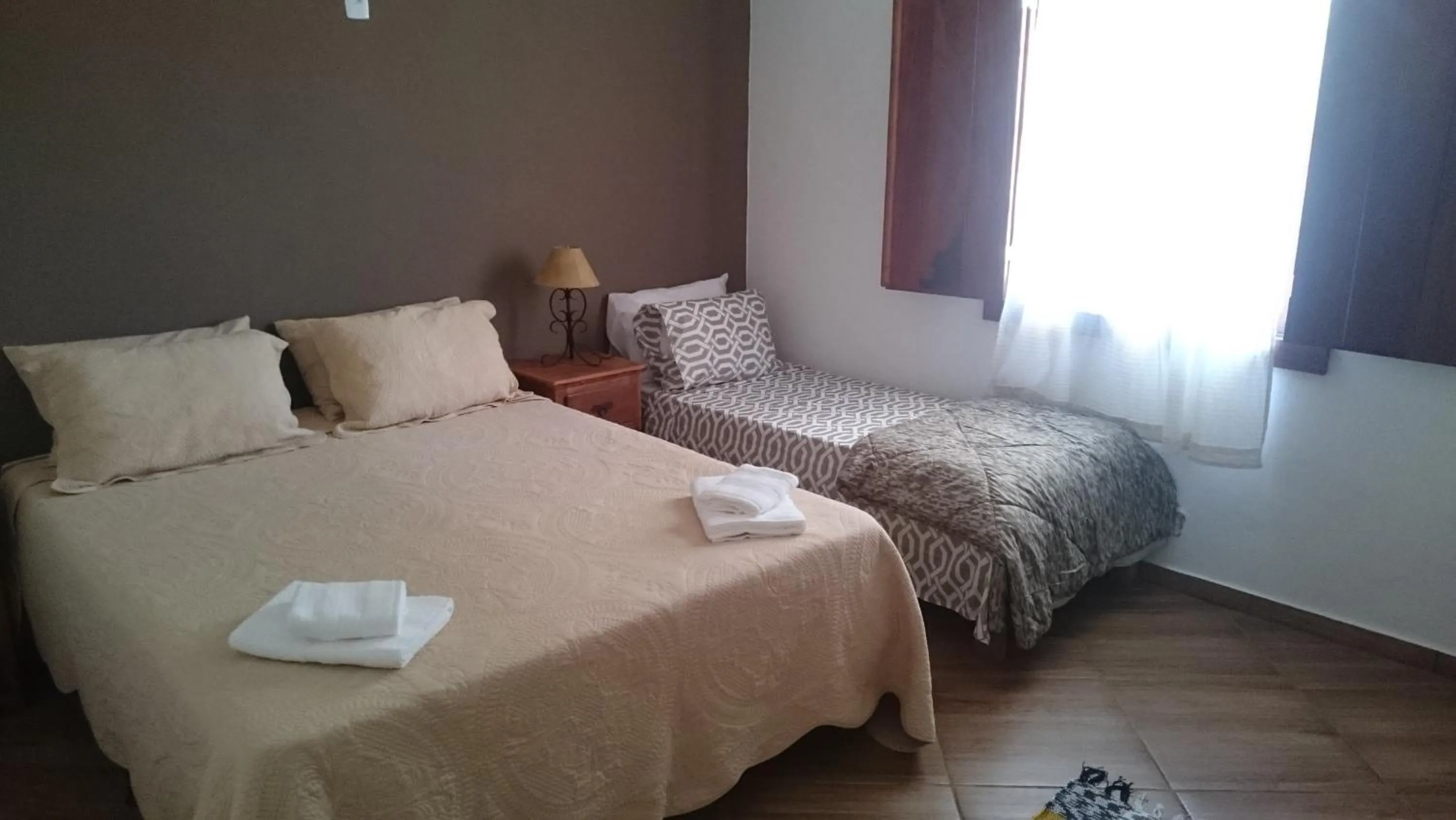 Property building, Bed in pousada canarinho