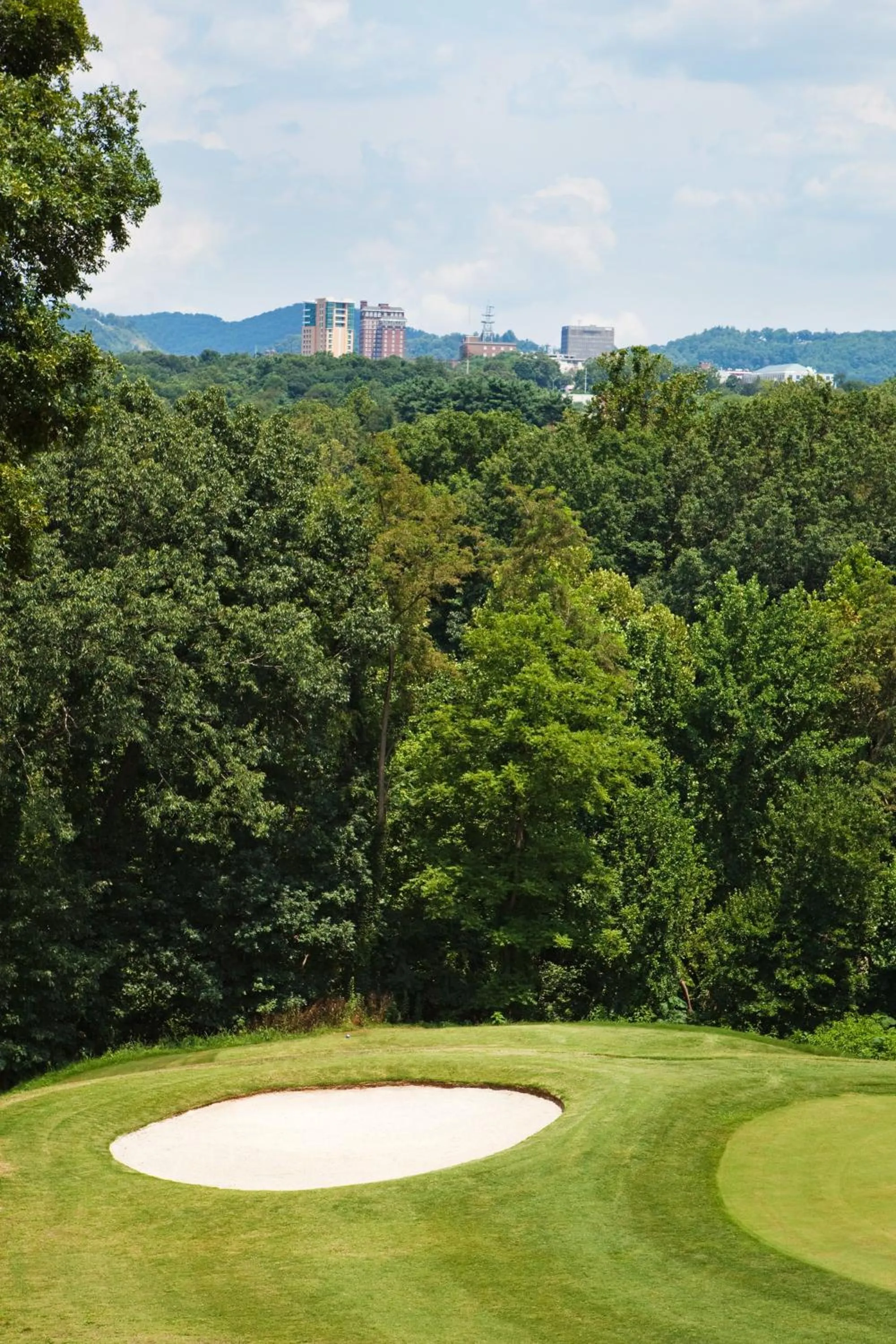 Golfcourse in Crowne Plaza Resort Asheville by IHG