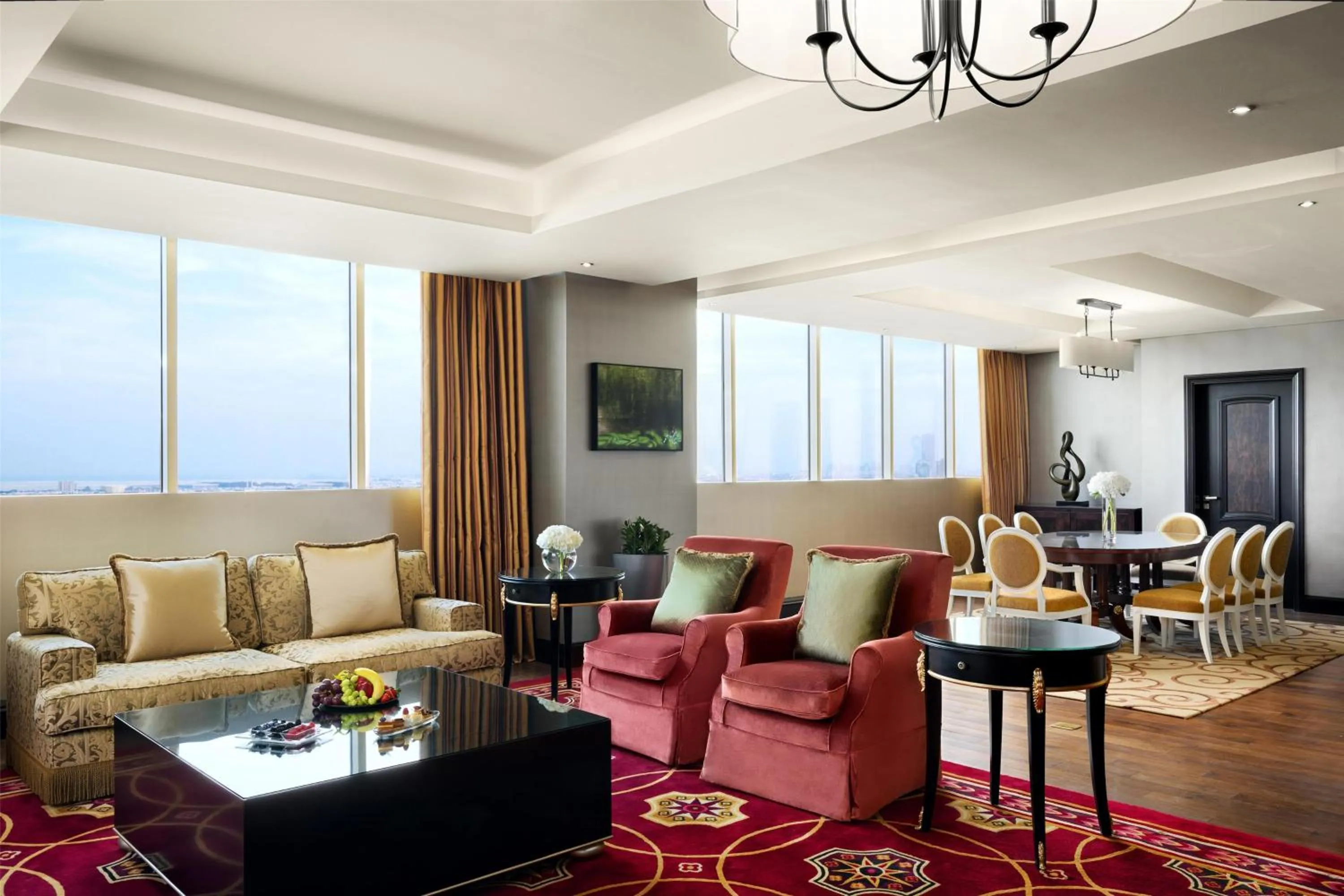 Living room in Kempinski Al Othman Hotel Al Khobar