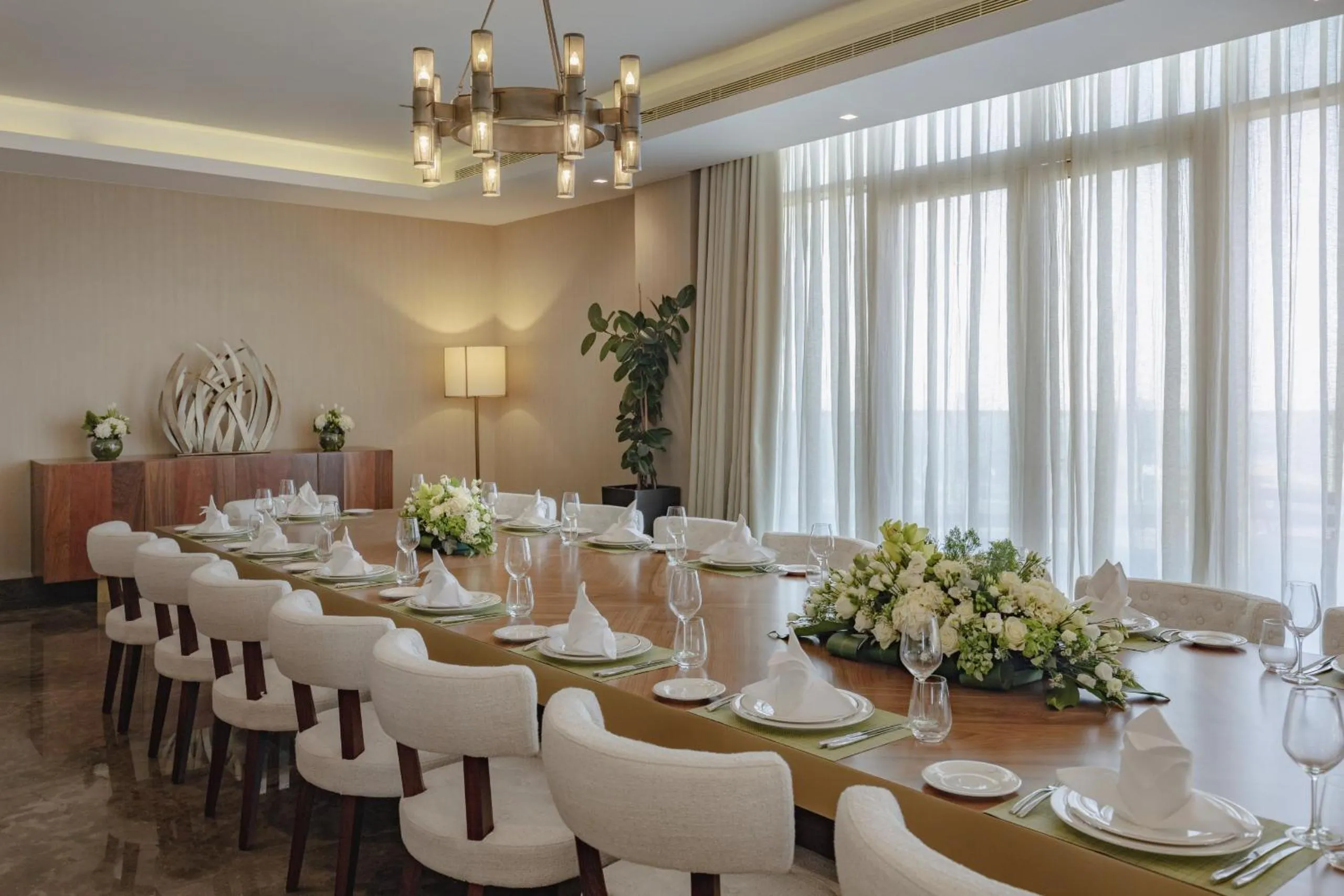Dining area in Kempinski Al Othman Hotel Al Khobar