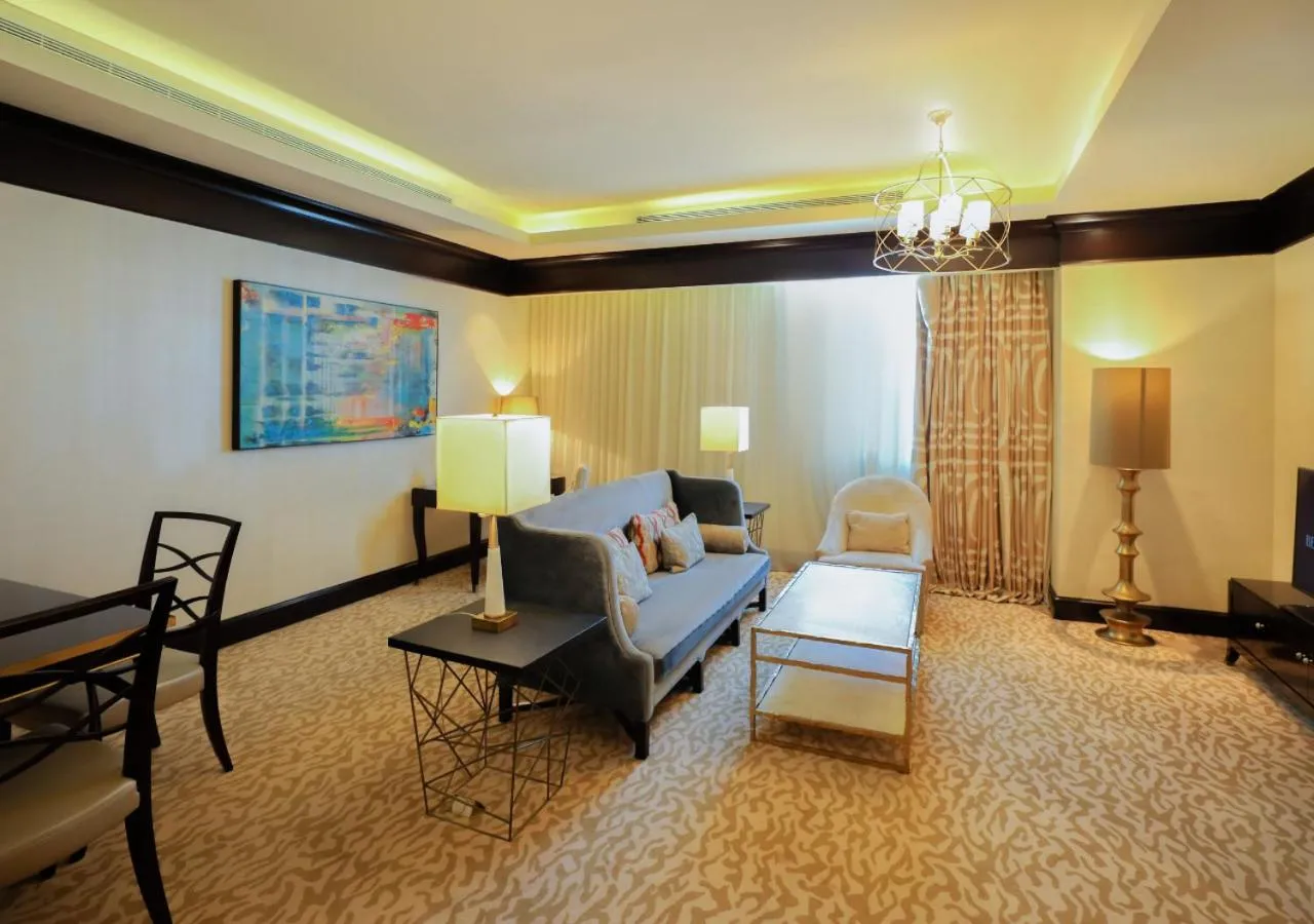 Seating area in Kempinski Al Othman Hotel Al Khobar