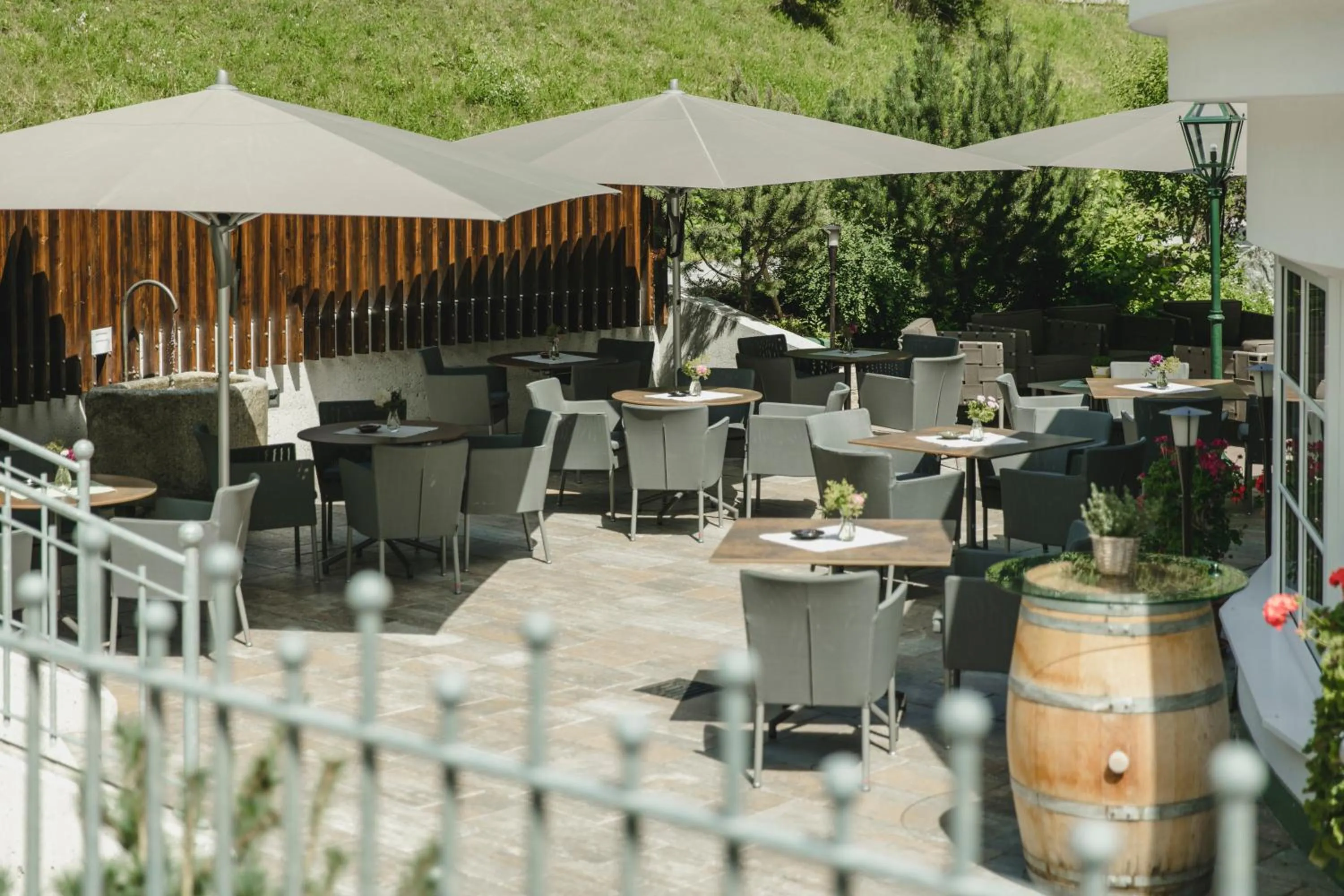 Balcony/Terrace in Hotel Schwarzer Adler - Sport & Spa