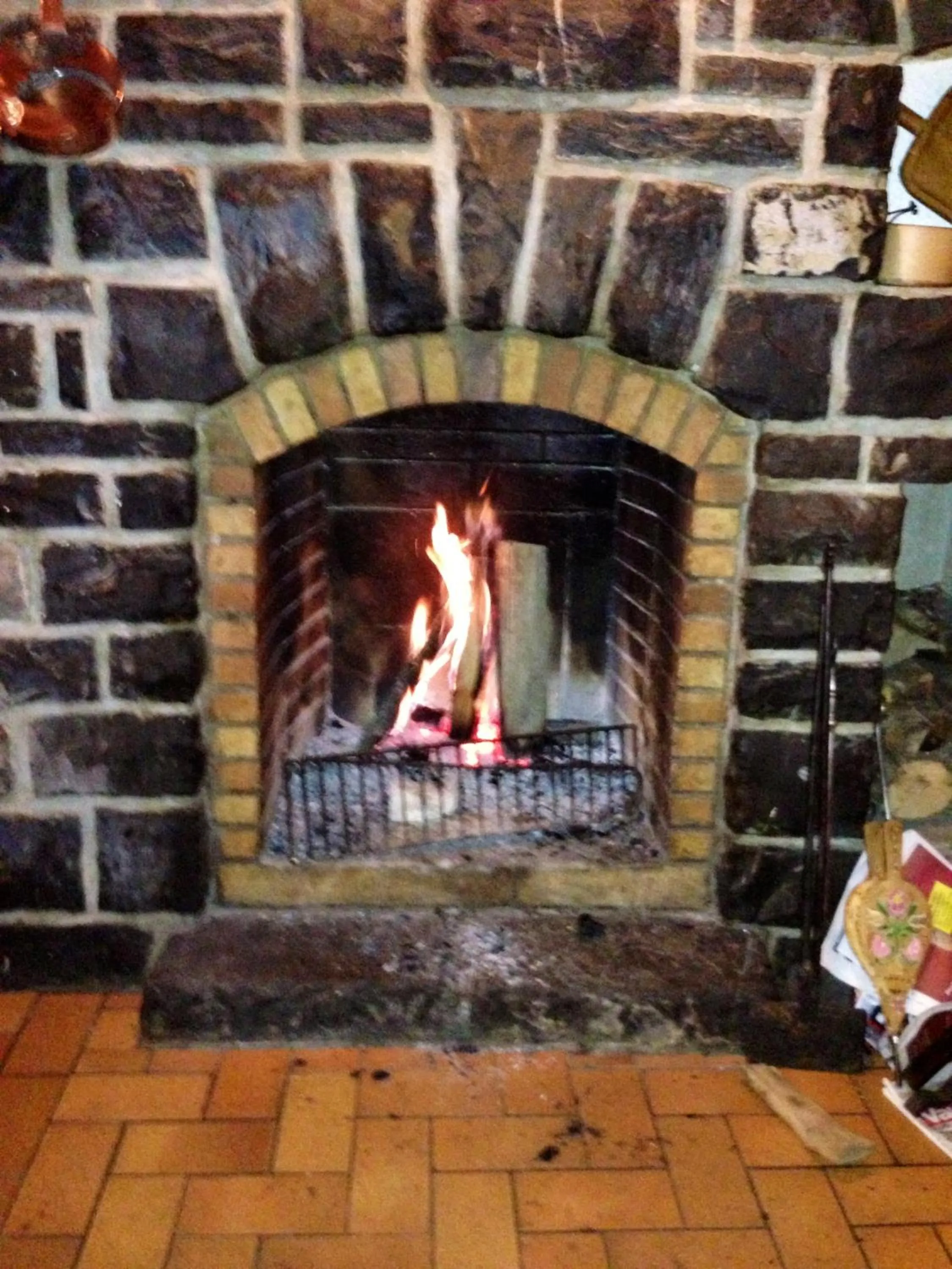 Decorative detail in Auberge de la poste