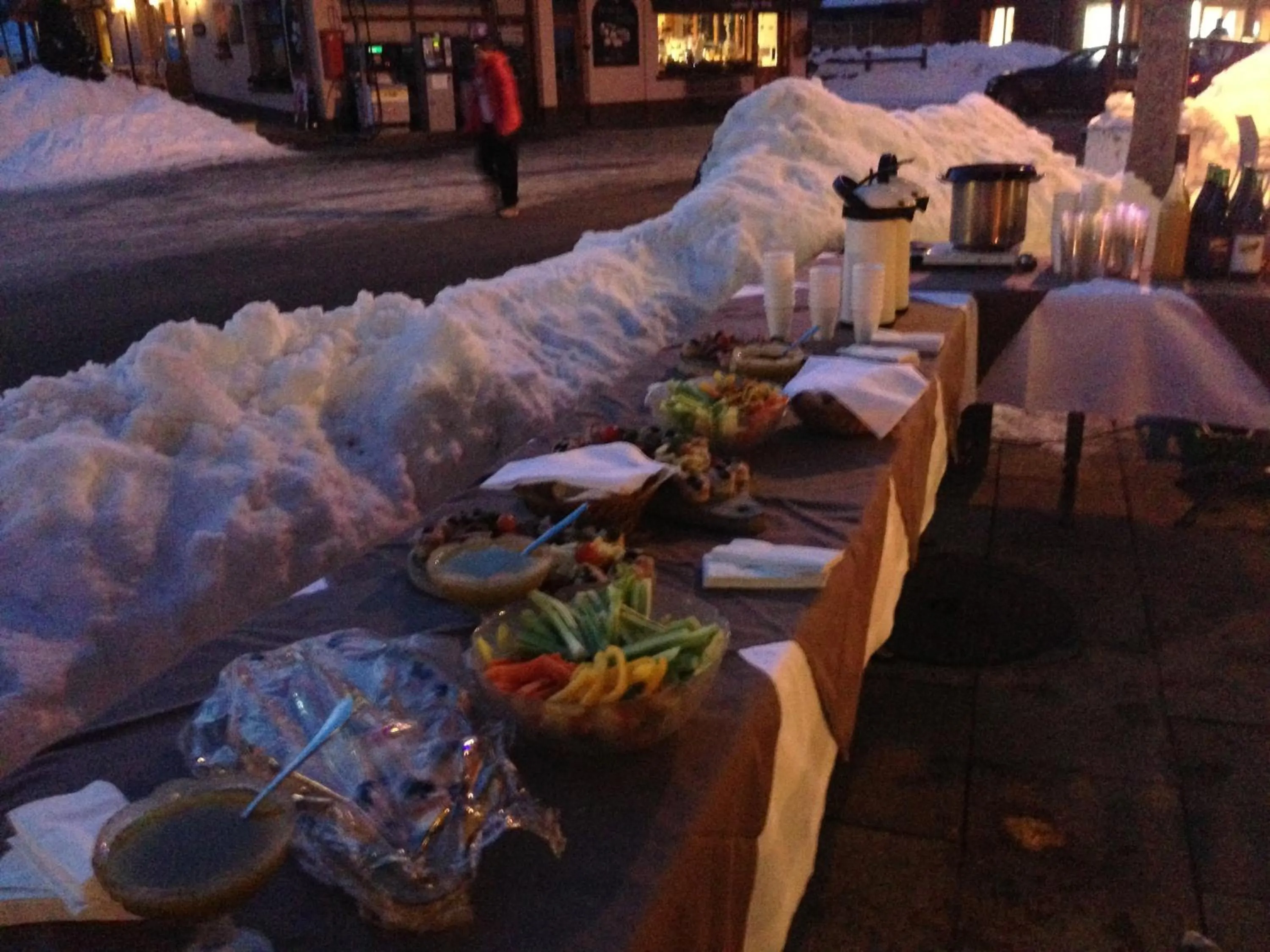 Winter in Auberge de la poste