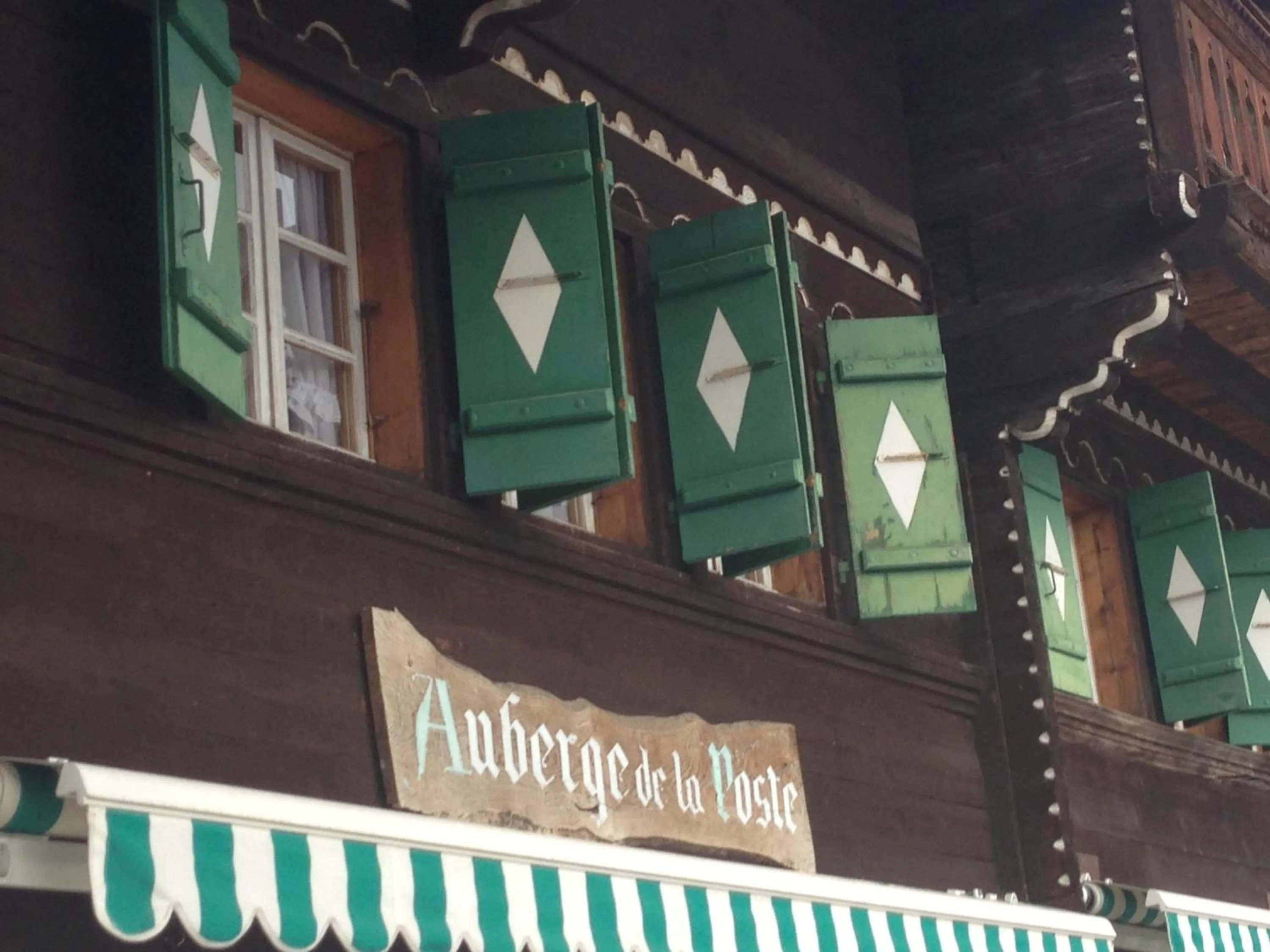 Property logo or sign in Auberge de la poste