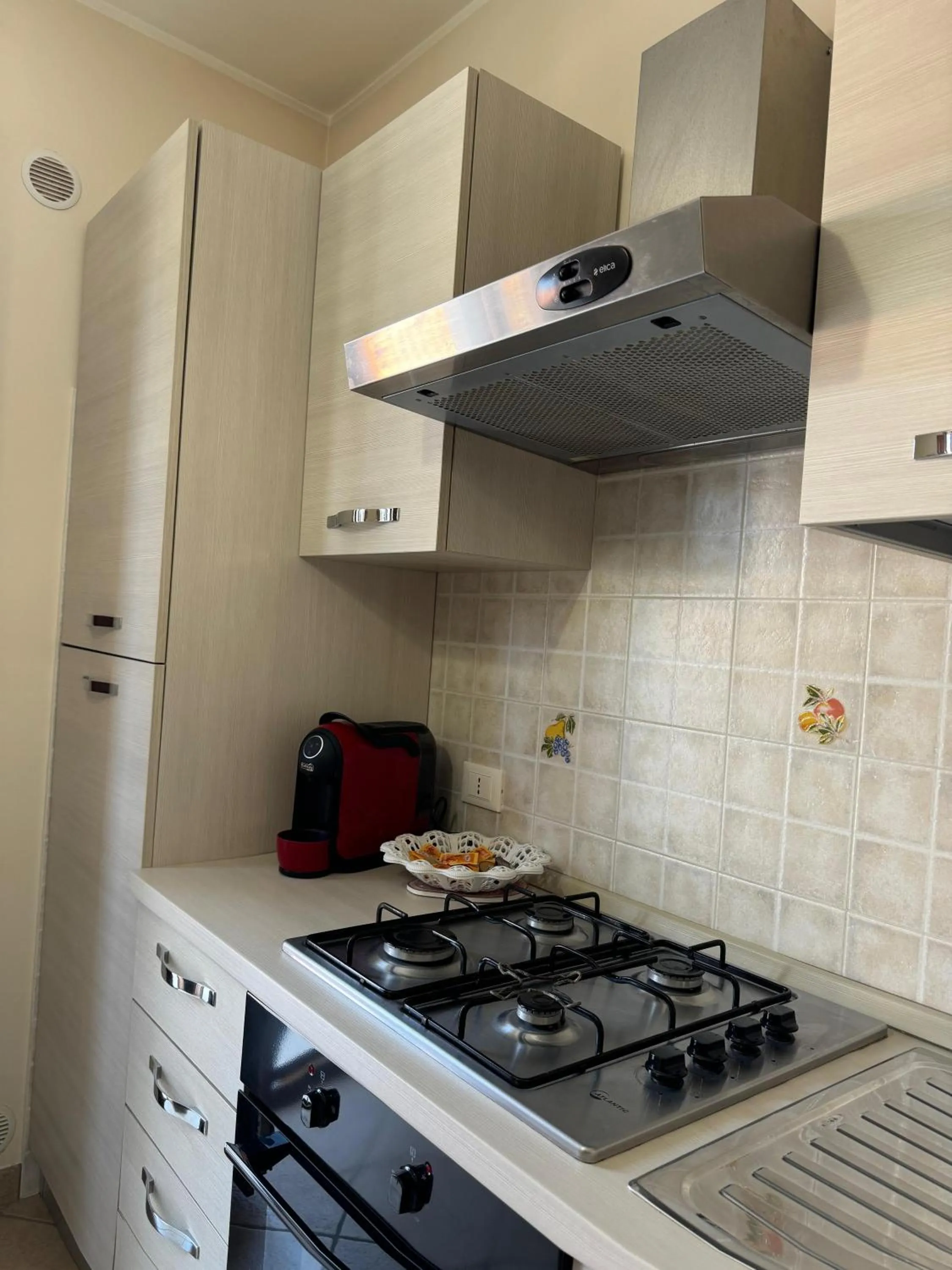 Kitchen or kitchenette in B&B Da Conte al Vicoletto