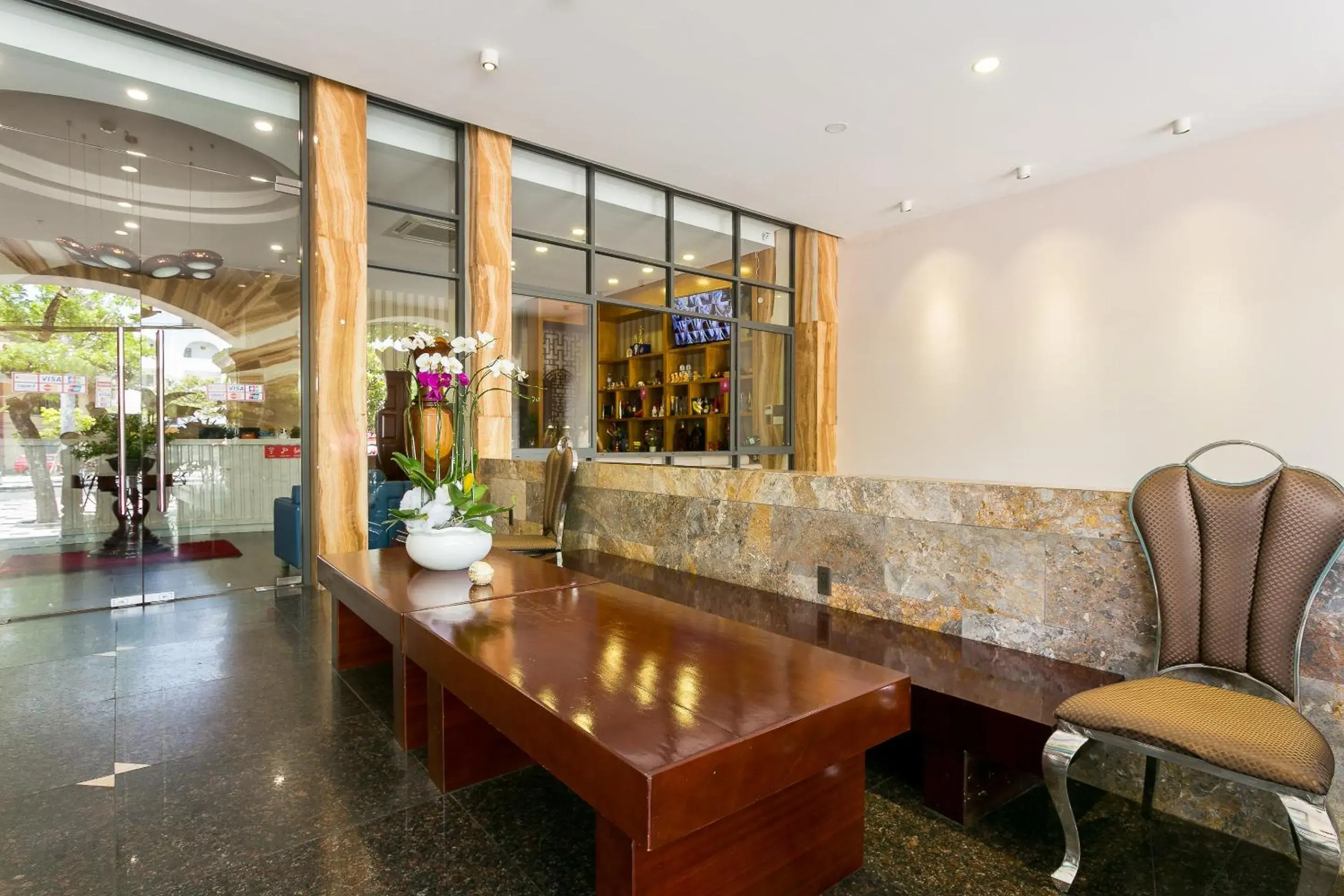 Lobby or reception in Kim Minh Apartment & Hotel Lobby or reception in Kim Minh Apartment & Hotel