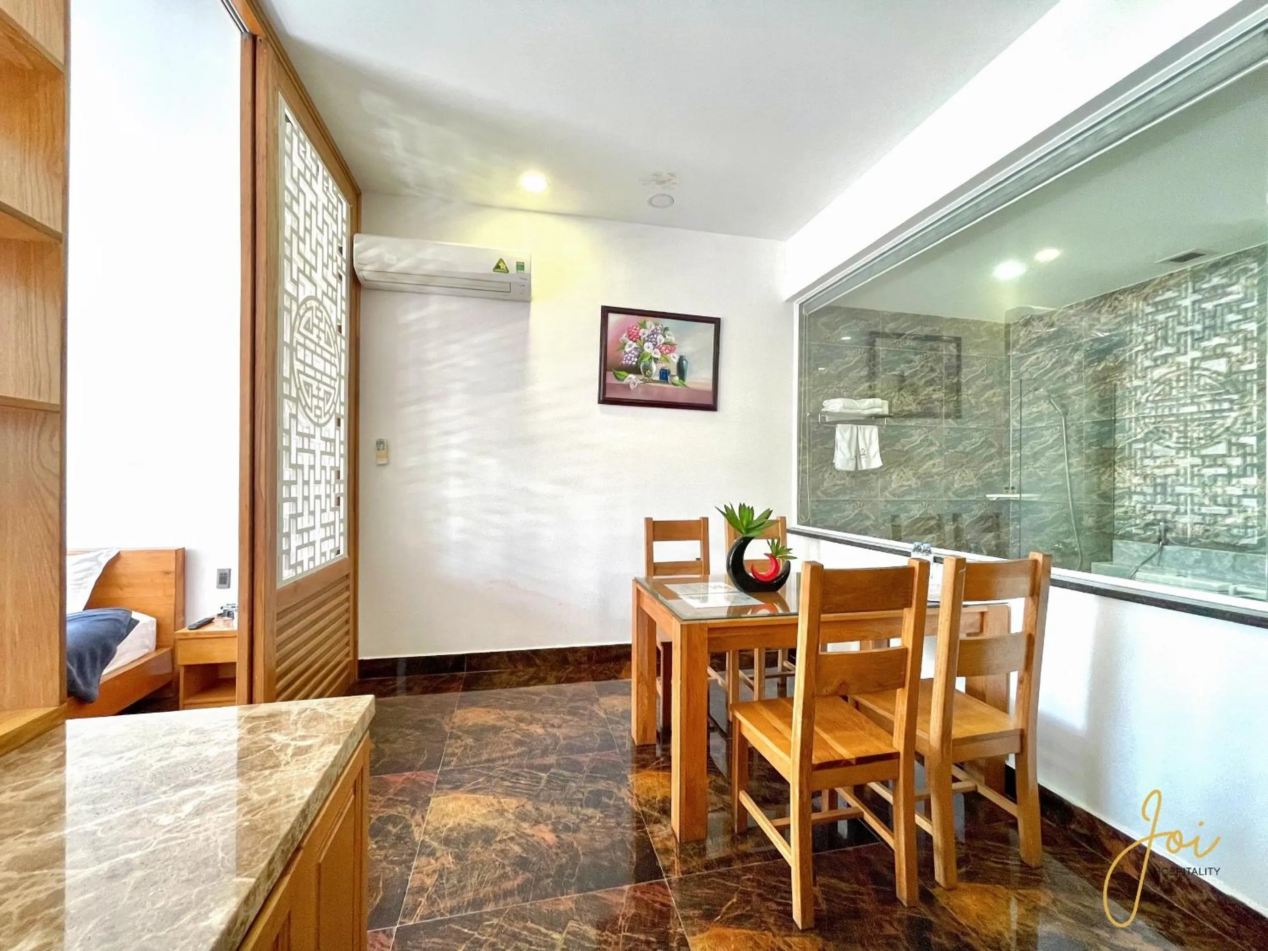 Living room in Kim Minh Apartment & Hotel