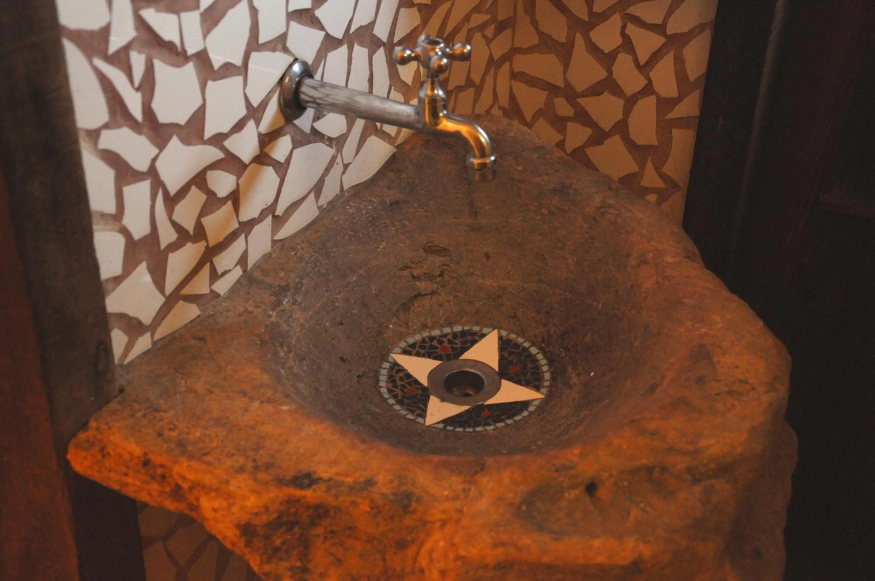 Bathroom in Chalé de Pedra - Hospedaria