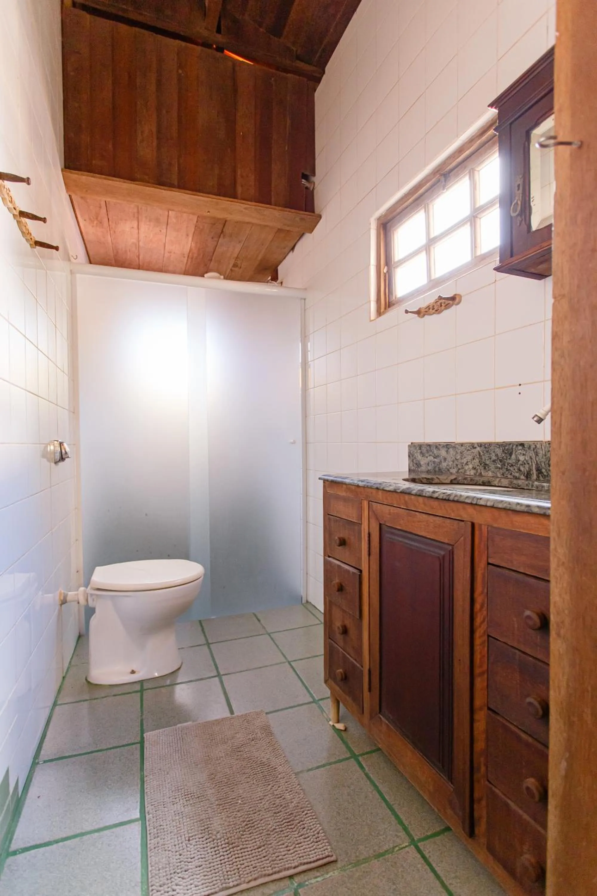 Bathroom in Chalé de Pedra - Hospedaria