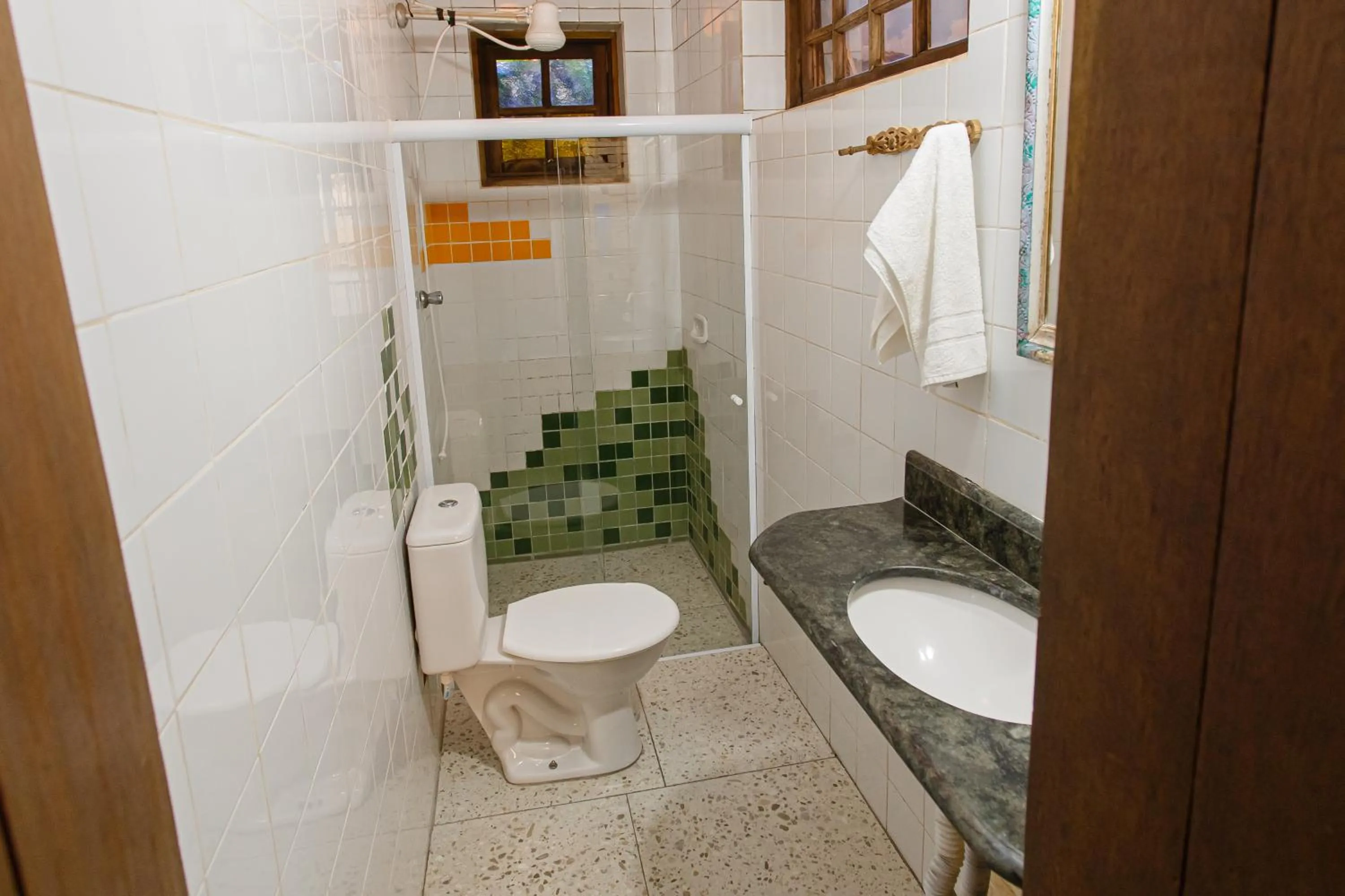 Bathroom in Chalé de Pedra - Hospedaria