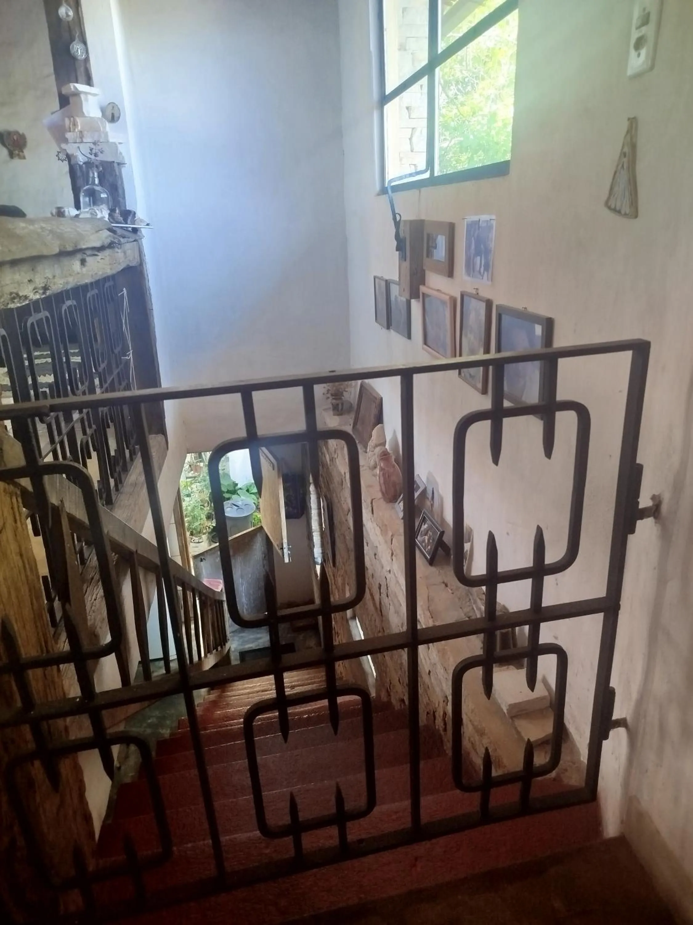 Seating area in Chalé de Pedra - Hospedaria