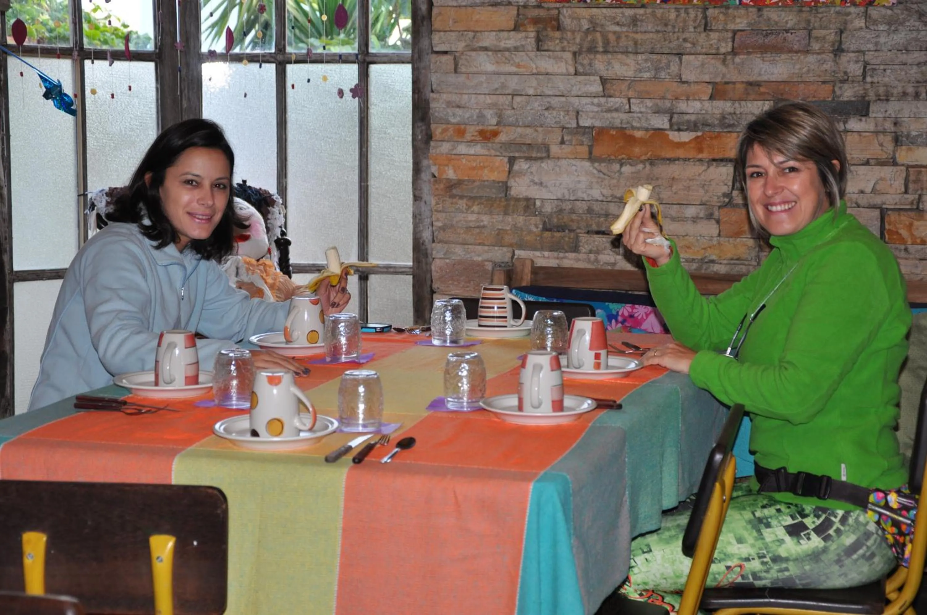 Breakfast in Chalé de Pedra - Hospedaria