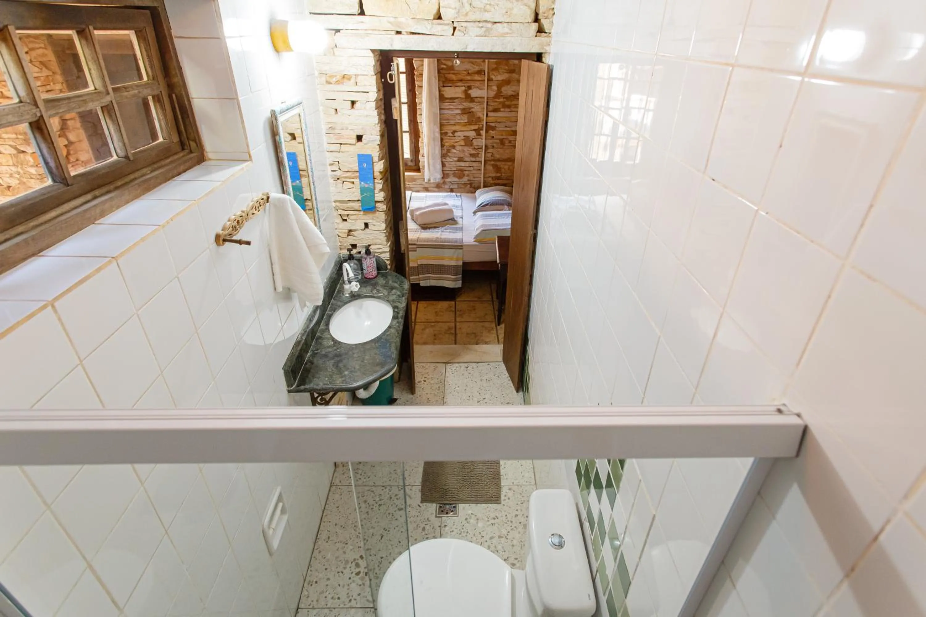 Property building in Chalé de Pedra - Hospedaria