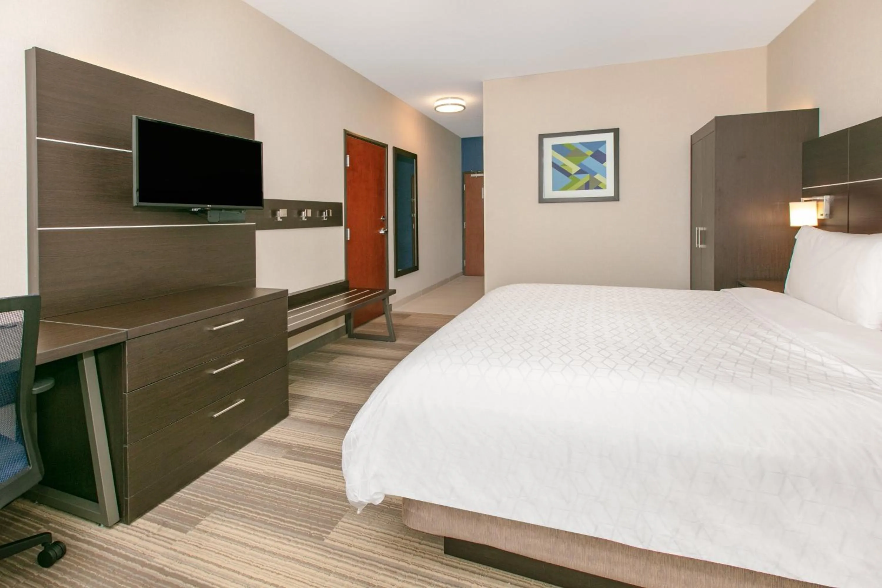 Photo of the whole room, Bed in Holiday Inn Express Hotel & Suites Seaside Convention Center by IHG
