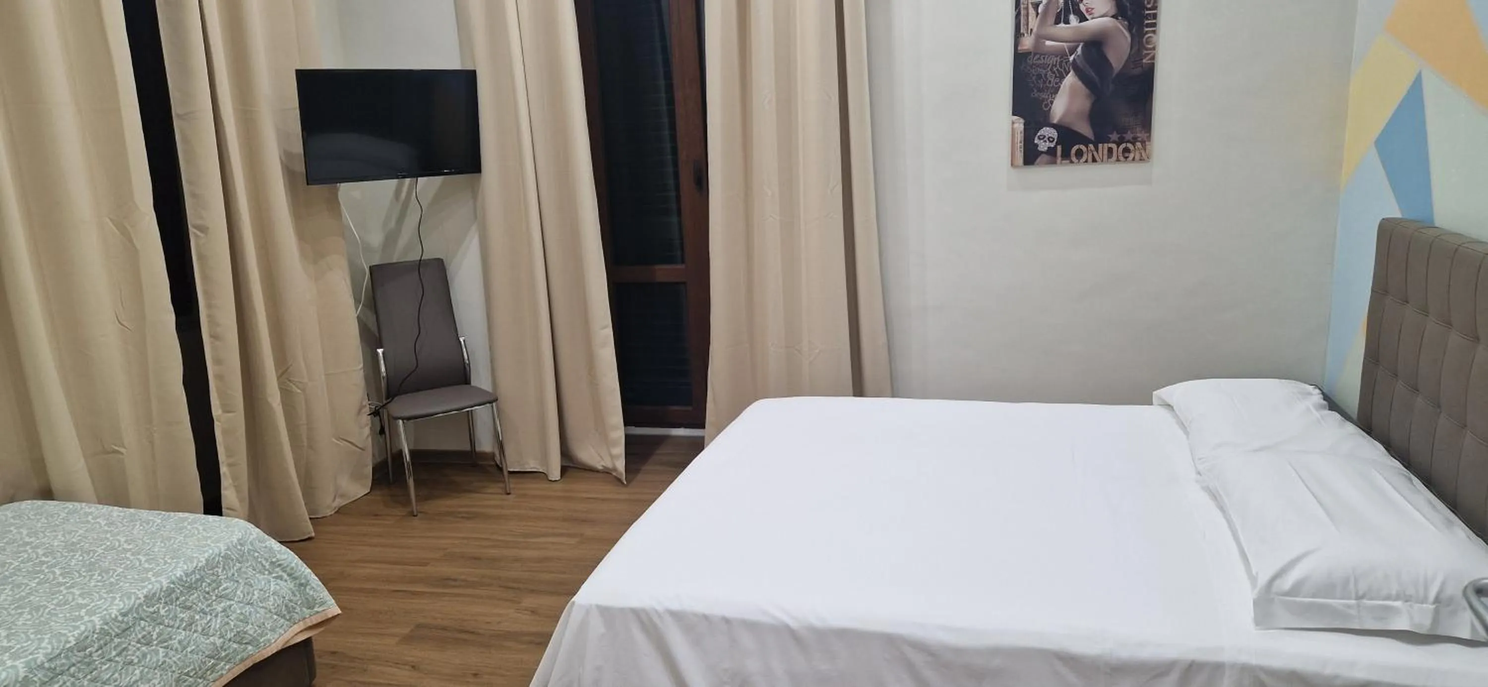 Bed in B&B Mongibello