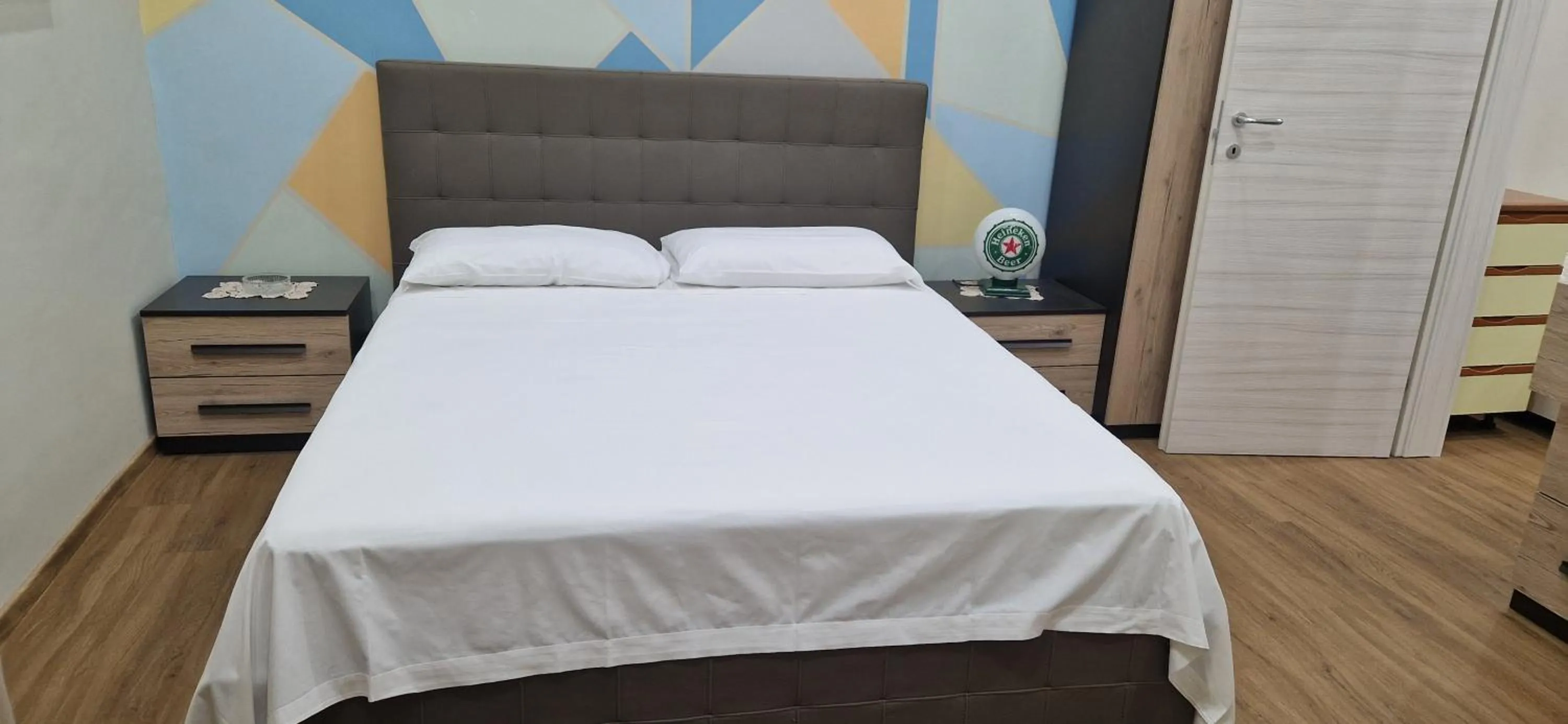 Bed in B&B Mongibello