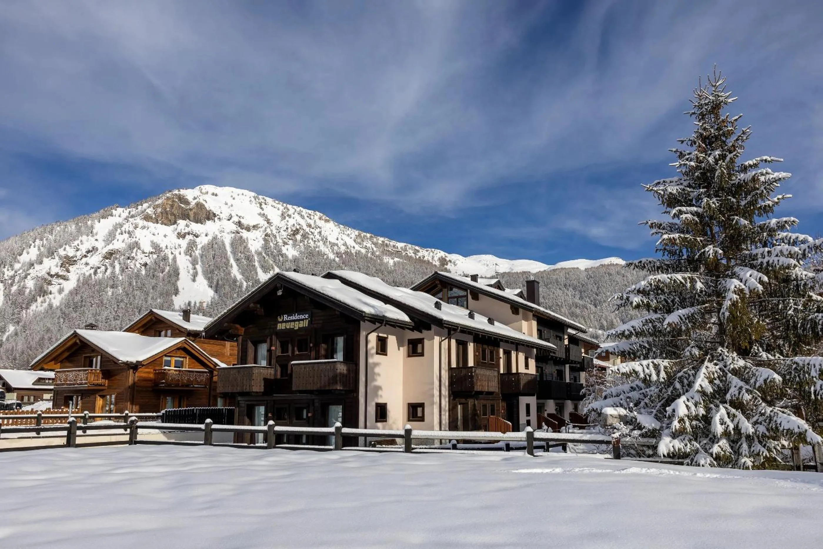 Property building in Residence Nevegall