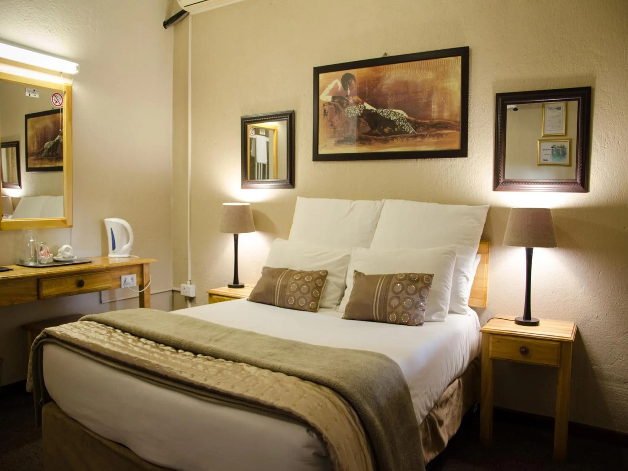 Bedroom in Nelspruit Lodge