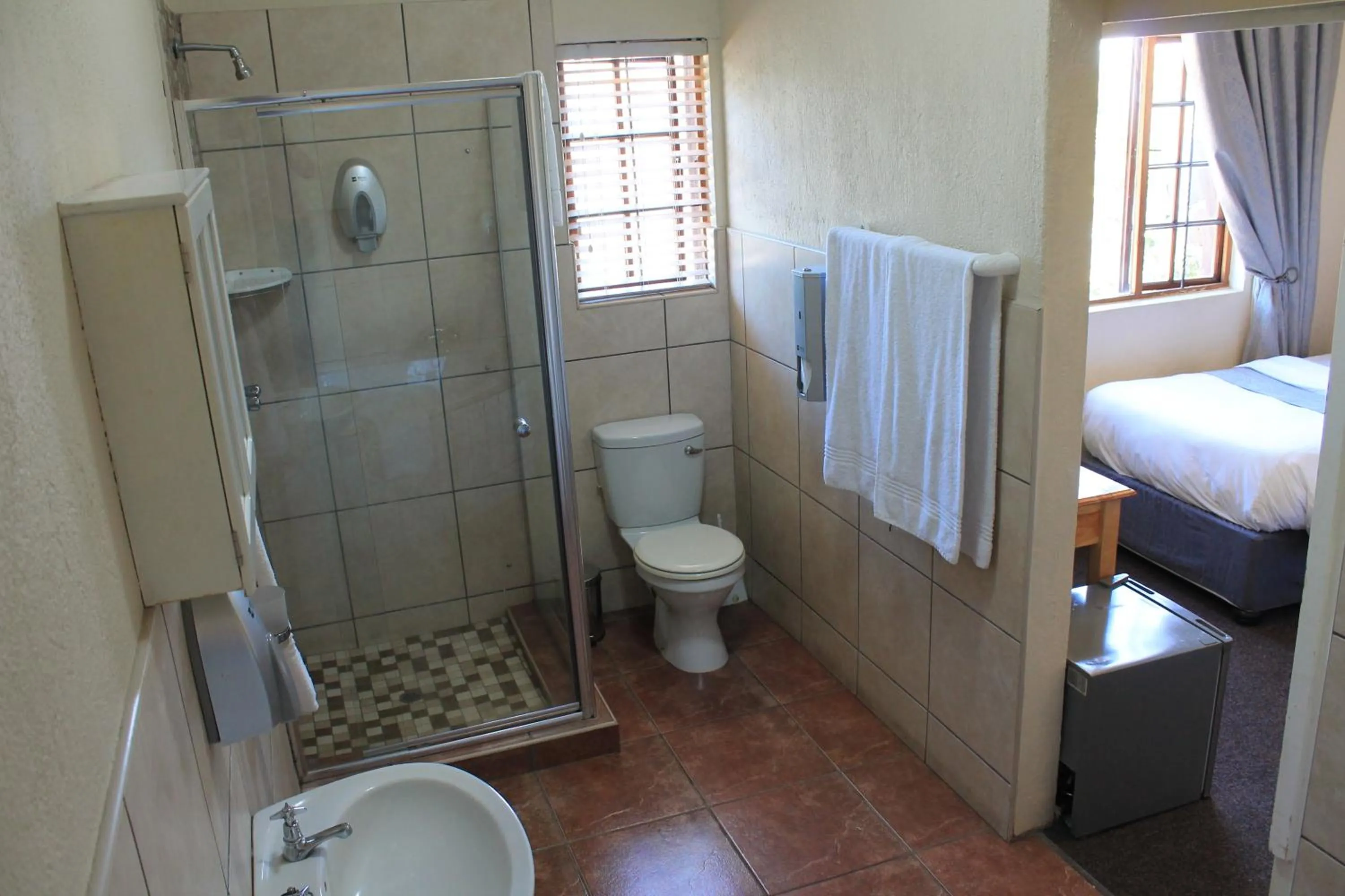Bathroom in Nelspruit Lodge