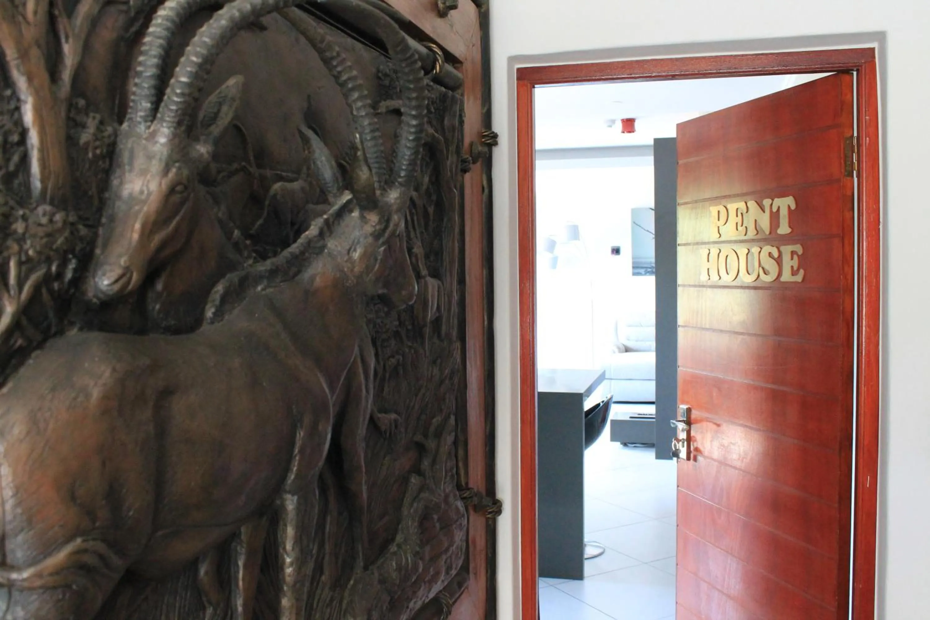 Living room in Nelspruit Lodge