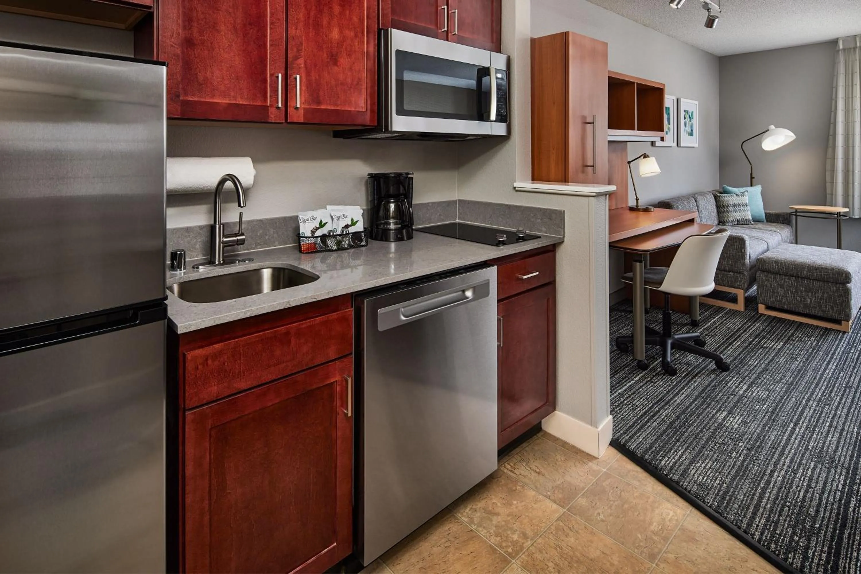 Kitchen or kitchenette in TownePlace Suites by Marriott Colorado Springs South