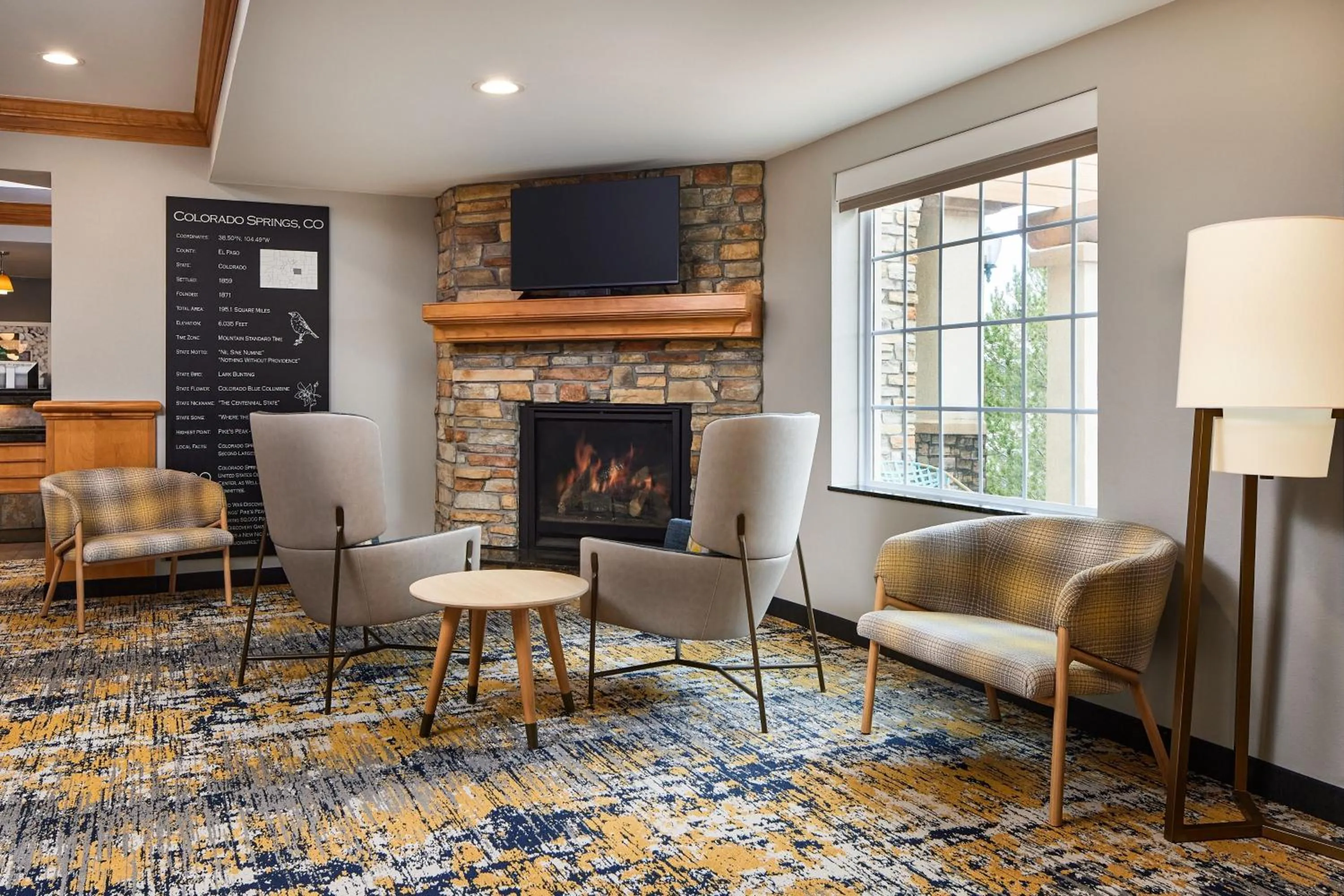 Lobby or reception in TownePlace Suites by Marriott Colorado Springs South