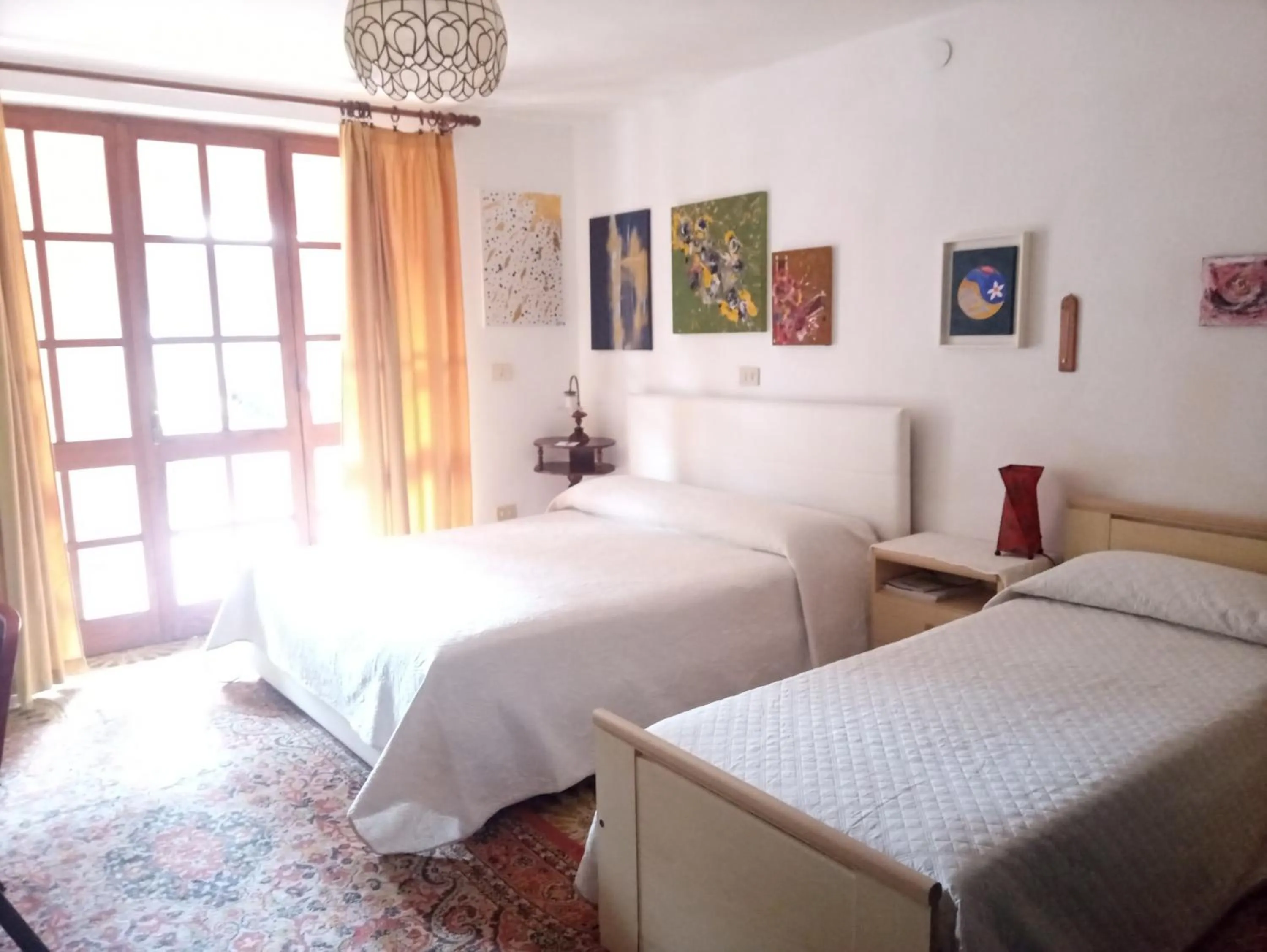 Bedroom, Bed in Villa Corrias