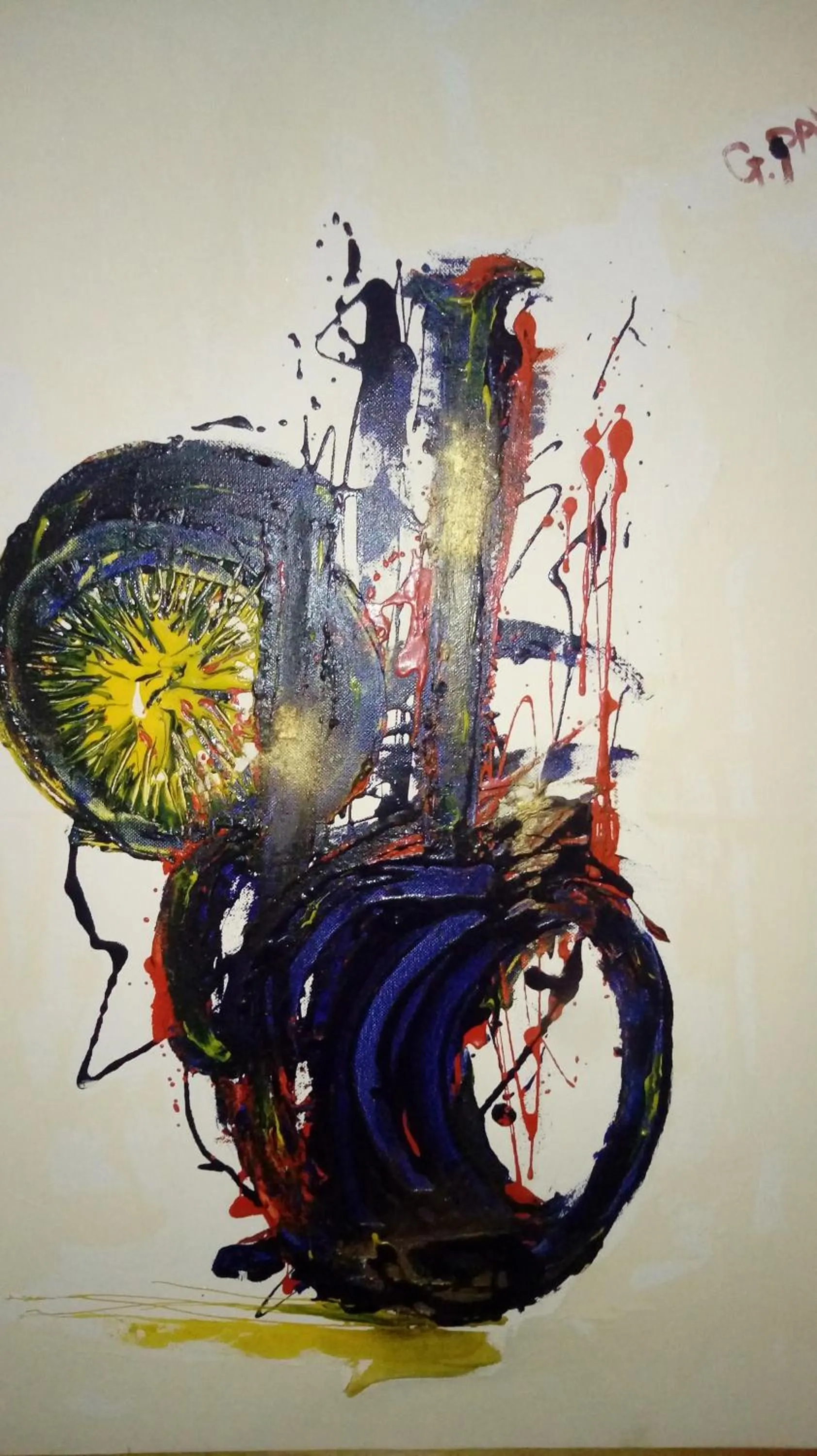 Decorative detail in Villa Corrias