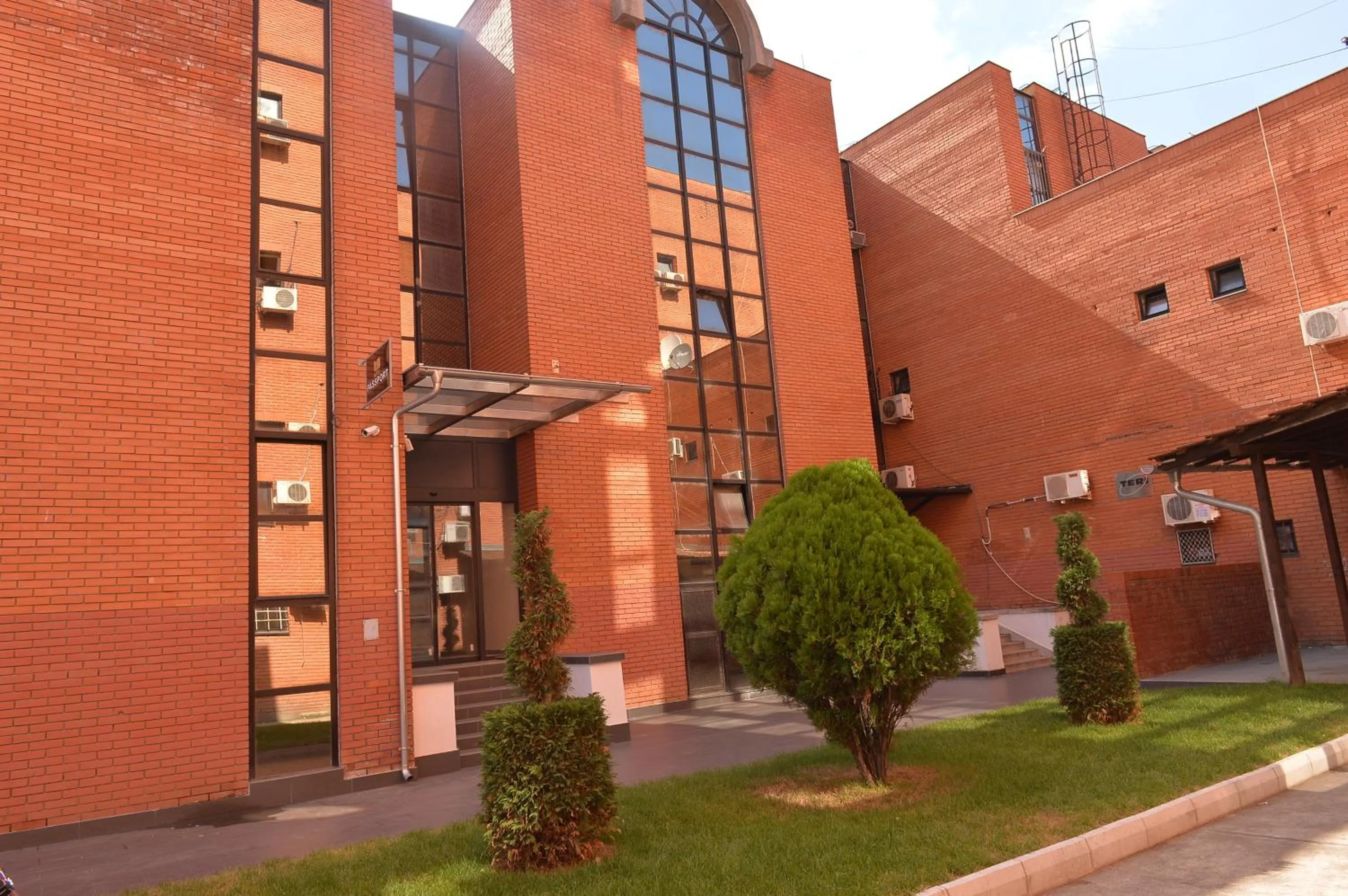 Patio in Hotel Passport