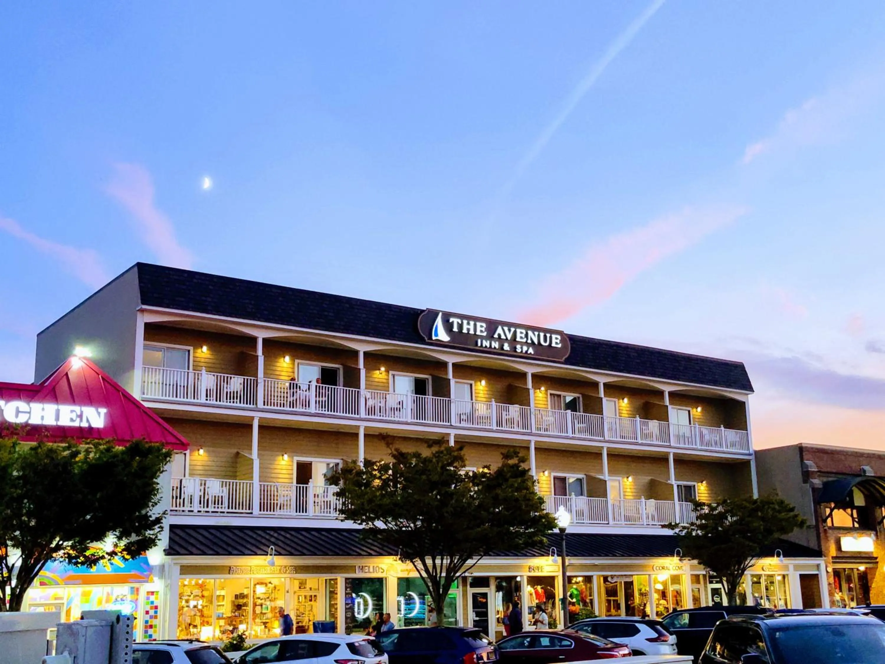 Property building in Avenue Inn & Spa