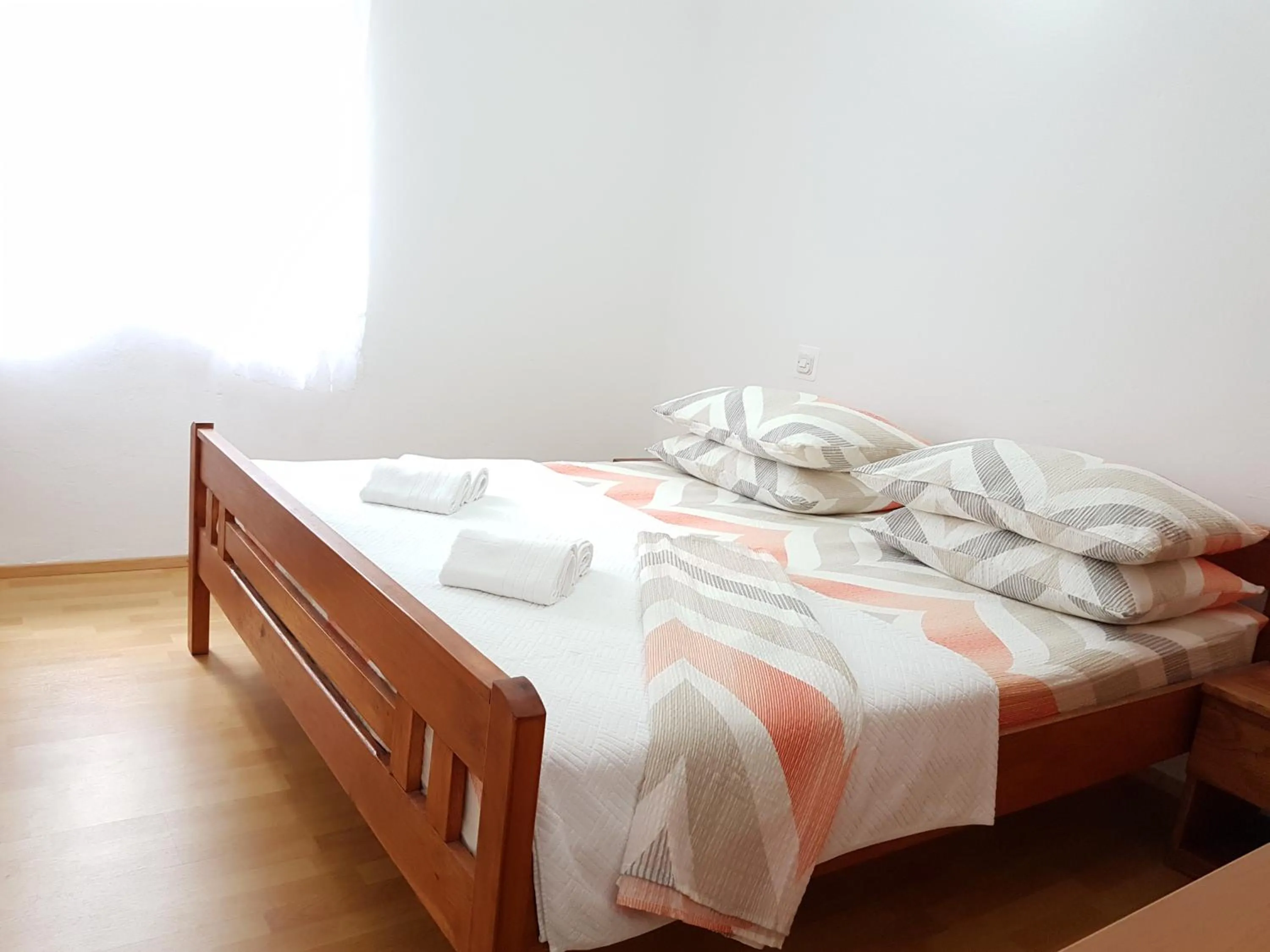 Bed in Apartmani Luka & Iva